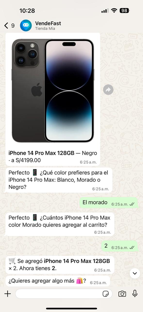 VendeFast Screenshot 1