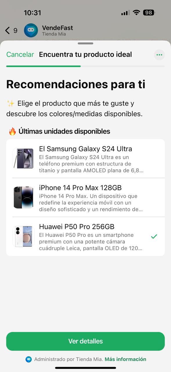 VendeFast Screenshot 2