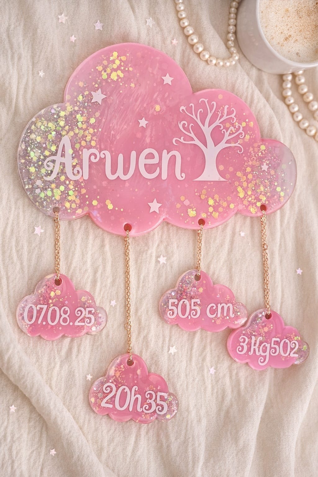 Mobile Nuage de Naissance