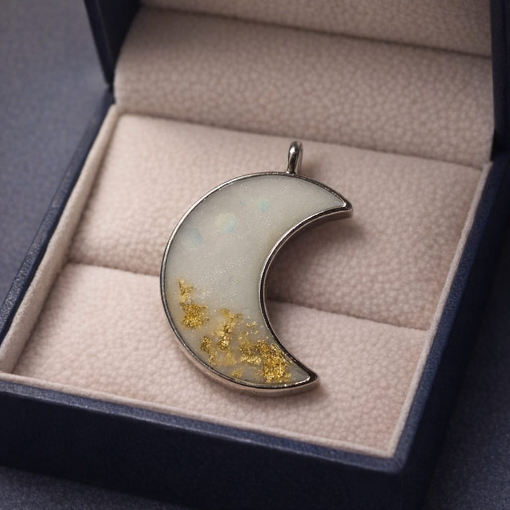 Pendentif Lune au Lait Maternel