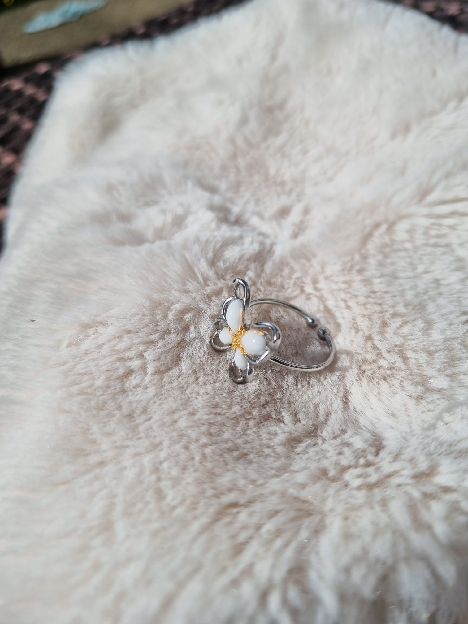 Bague ouverte Papillon 1