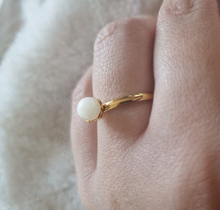 Bague Perle de Lait