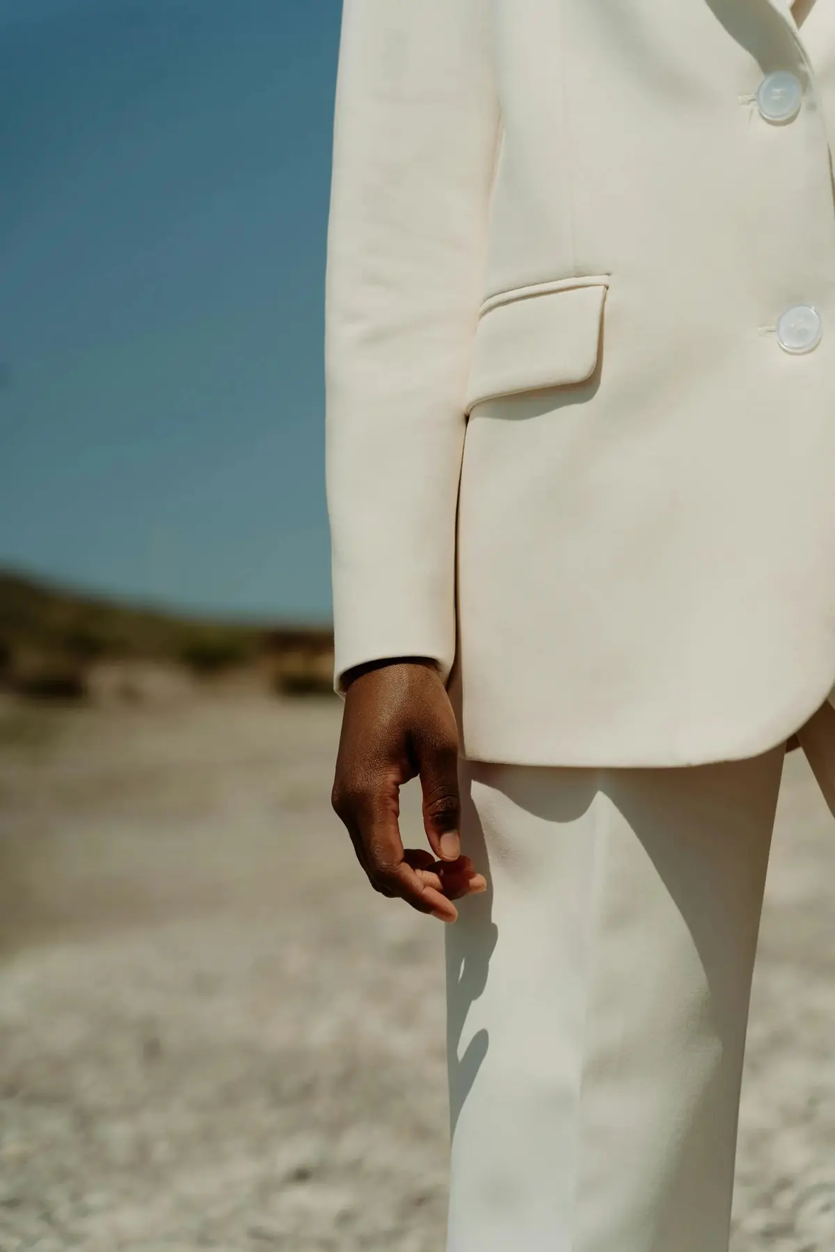 Classic Ivory Tailored Suit product image