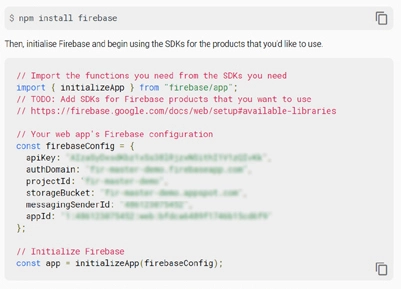 Firebase SDK