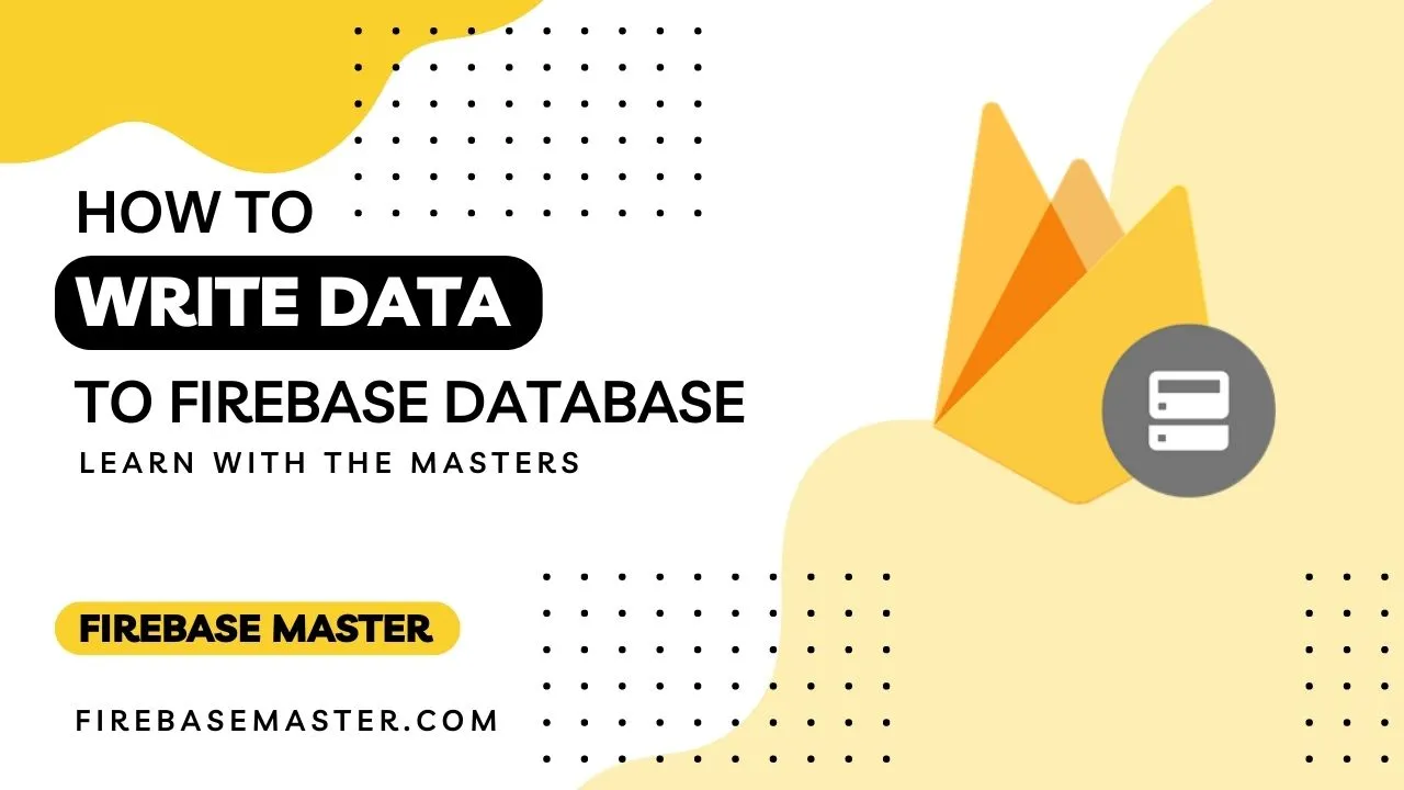 How to Save Data to Realtime Database ?