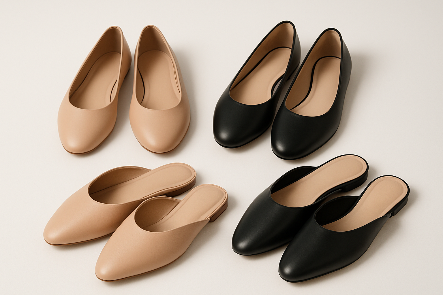 Chaussures plates
