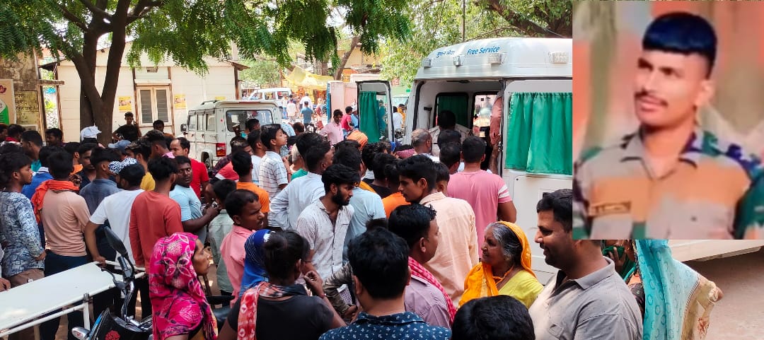 सरयू नदी में स्नान करने गये आर्मी मैन की डूबने से मौत।