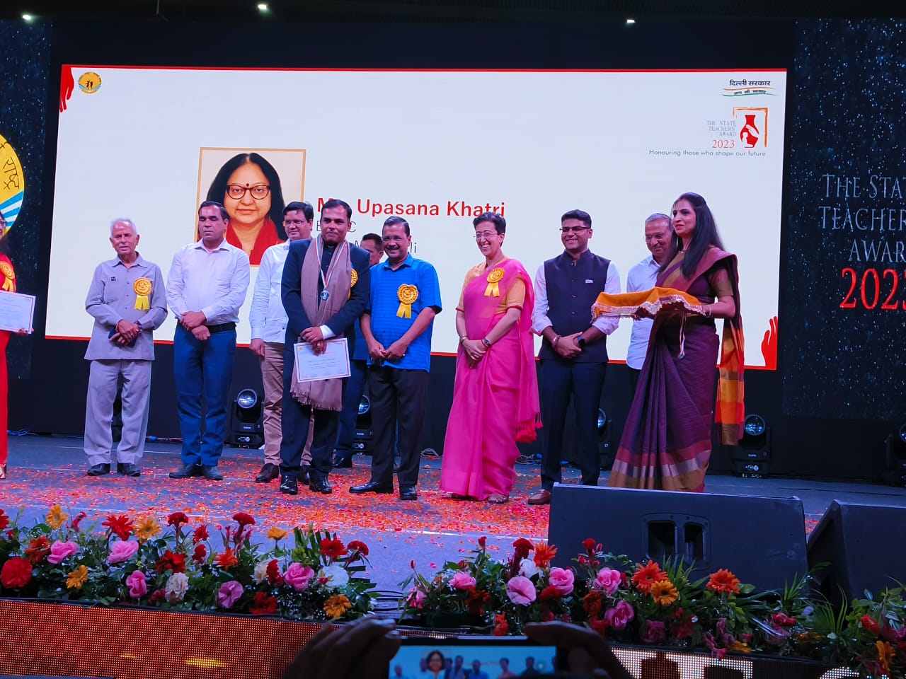 दरौली के डॉ अंकित को मिला दिल्ली राज्य शिक्षक पुरस्कार।