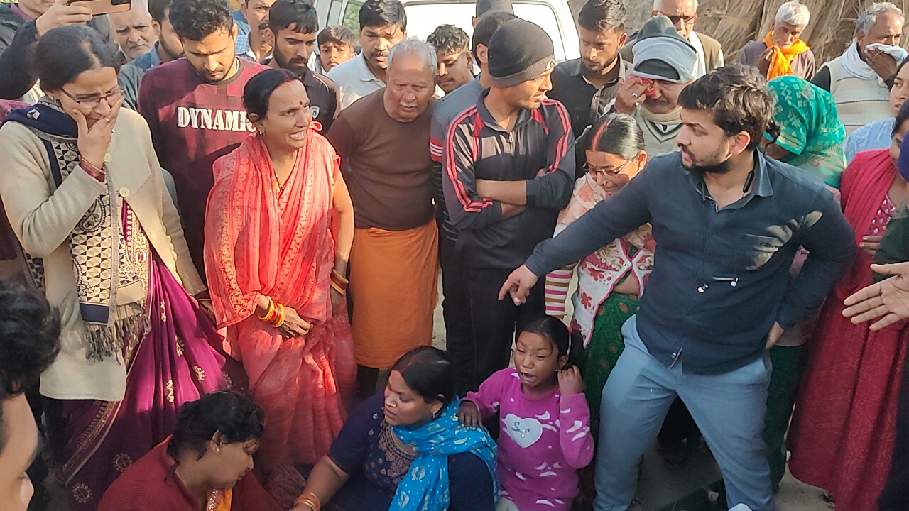 सड़क दुर्घटना में चाचा गंभीर रूप से घायल भतीजे की हुई मौत।