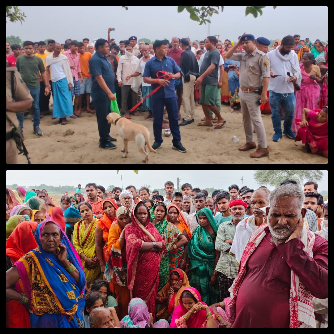 अधेड़ व्यक्ति की हत्या कर शव चंवर में पेड़ के नीचे फेका।