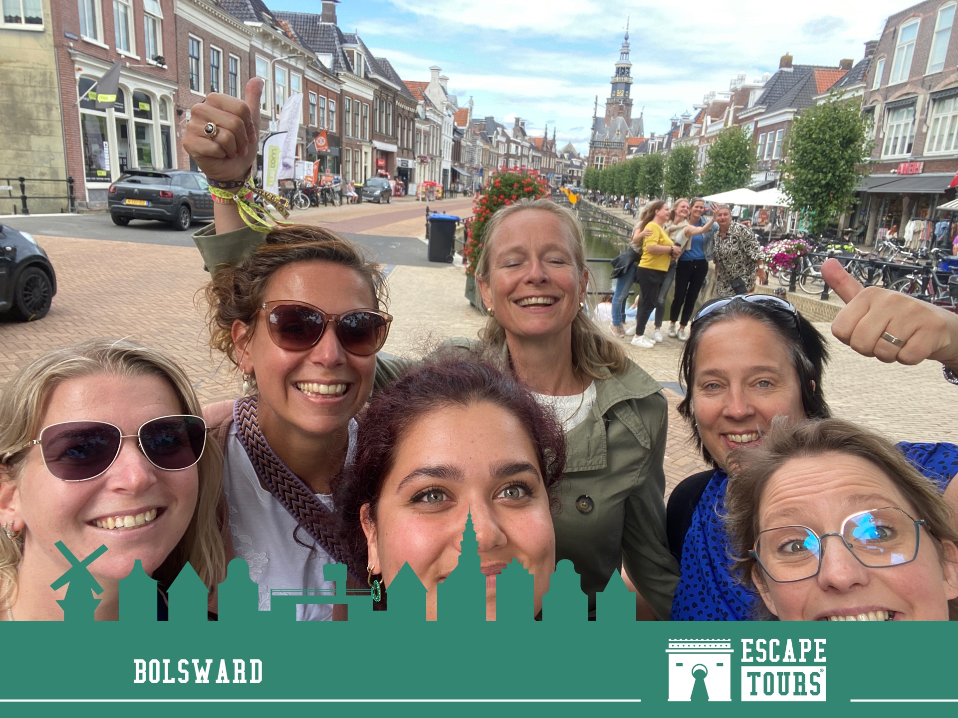 Teamfoto van Sinaasappeltjes