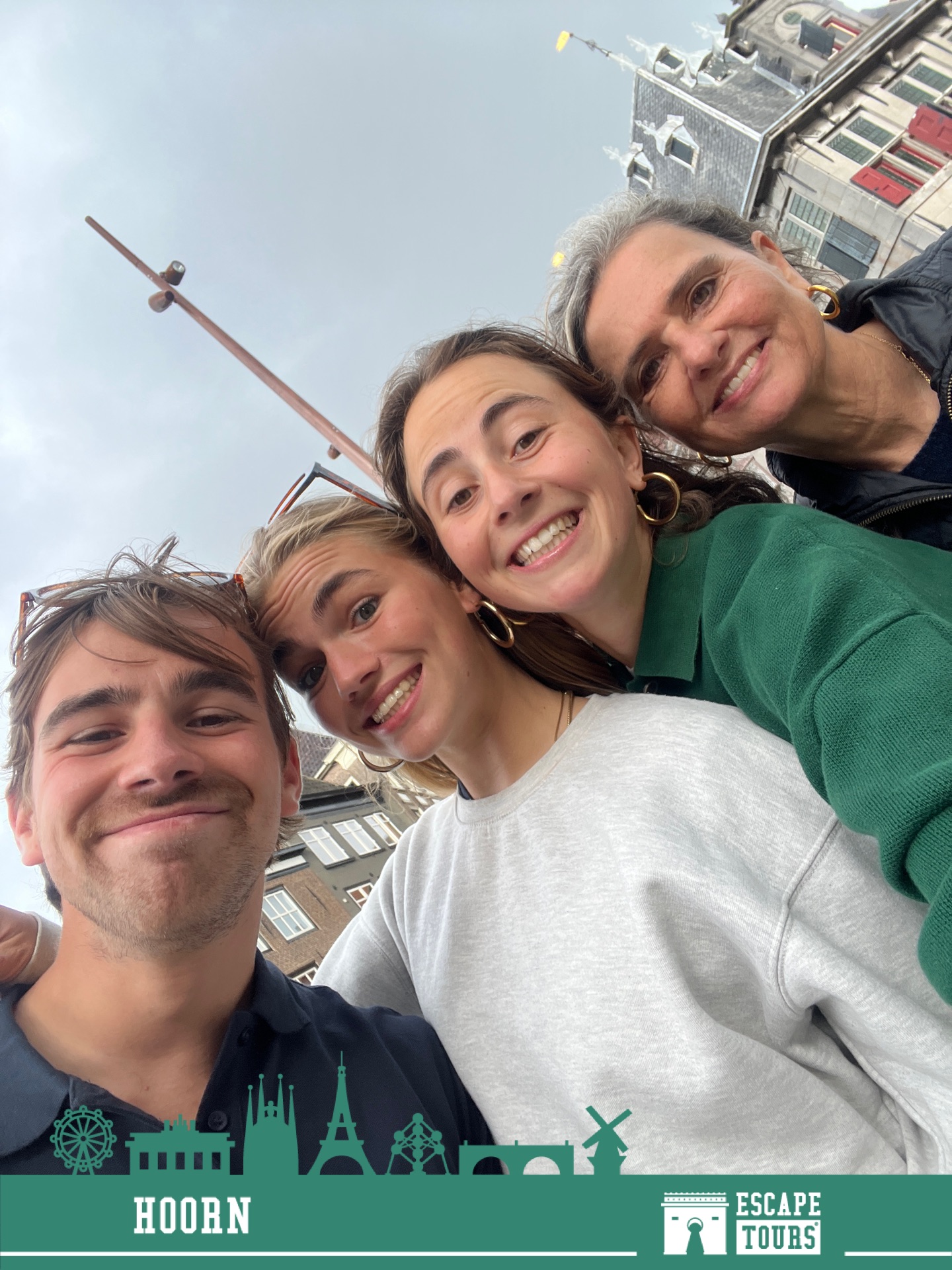 Teamfoto van De stelzies