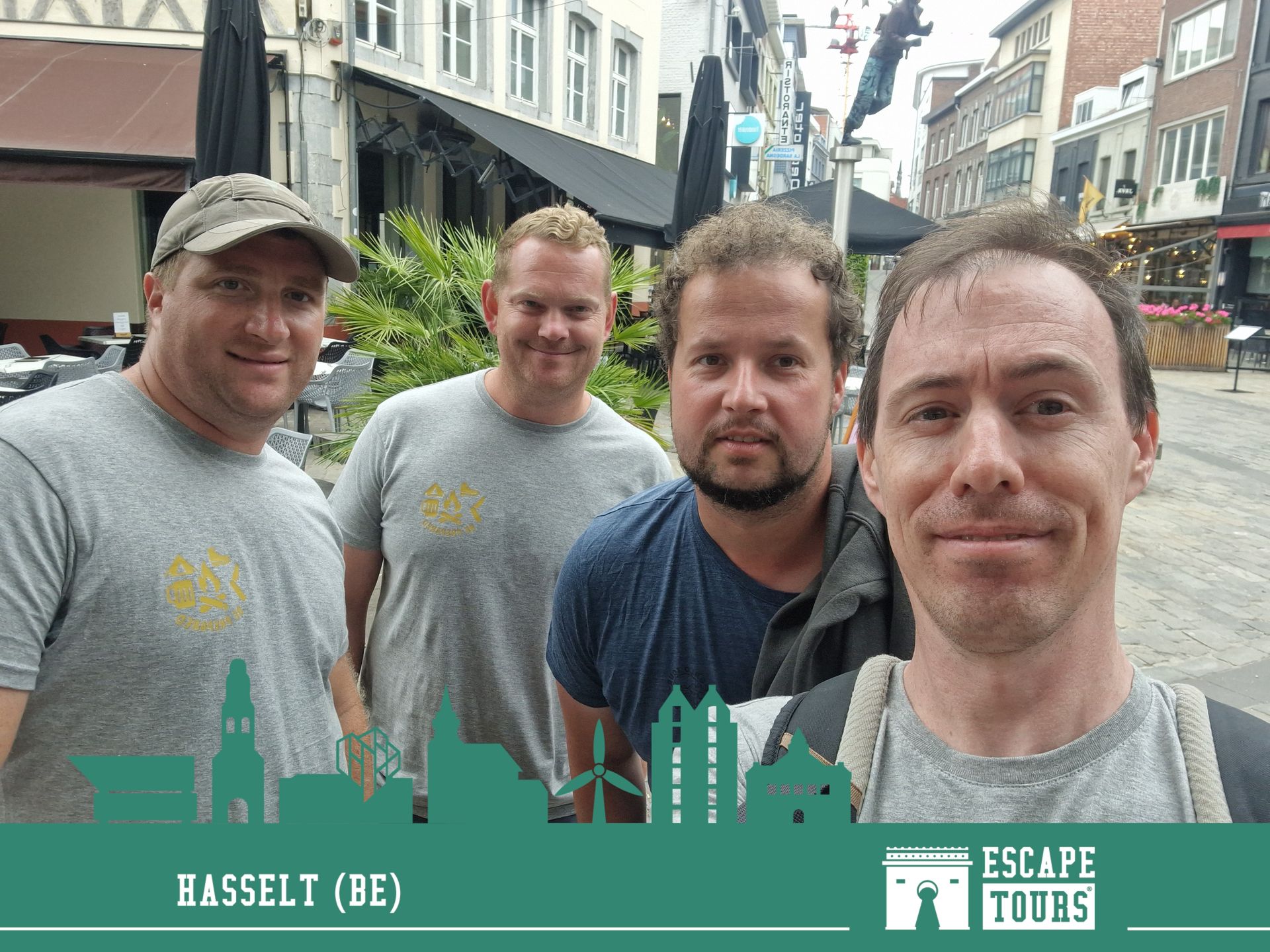 Teamfoto van Ja