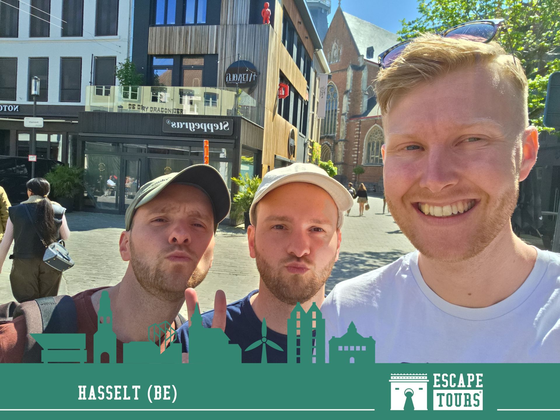 Teamfoto van eX-Europeanen