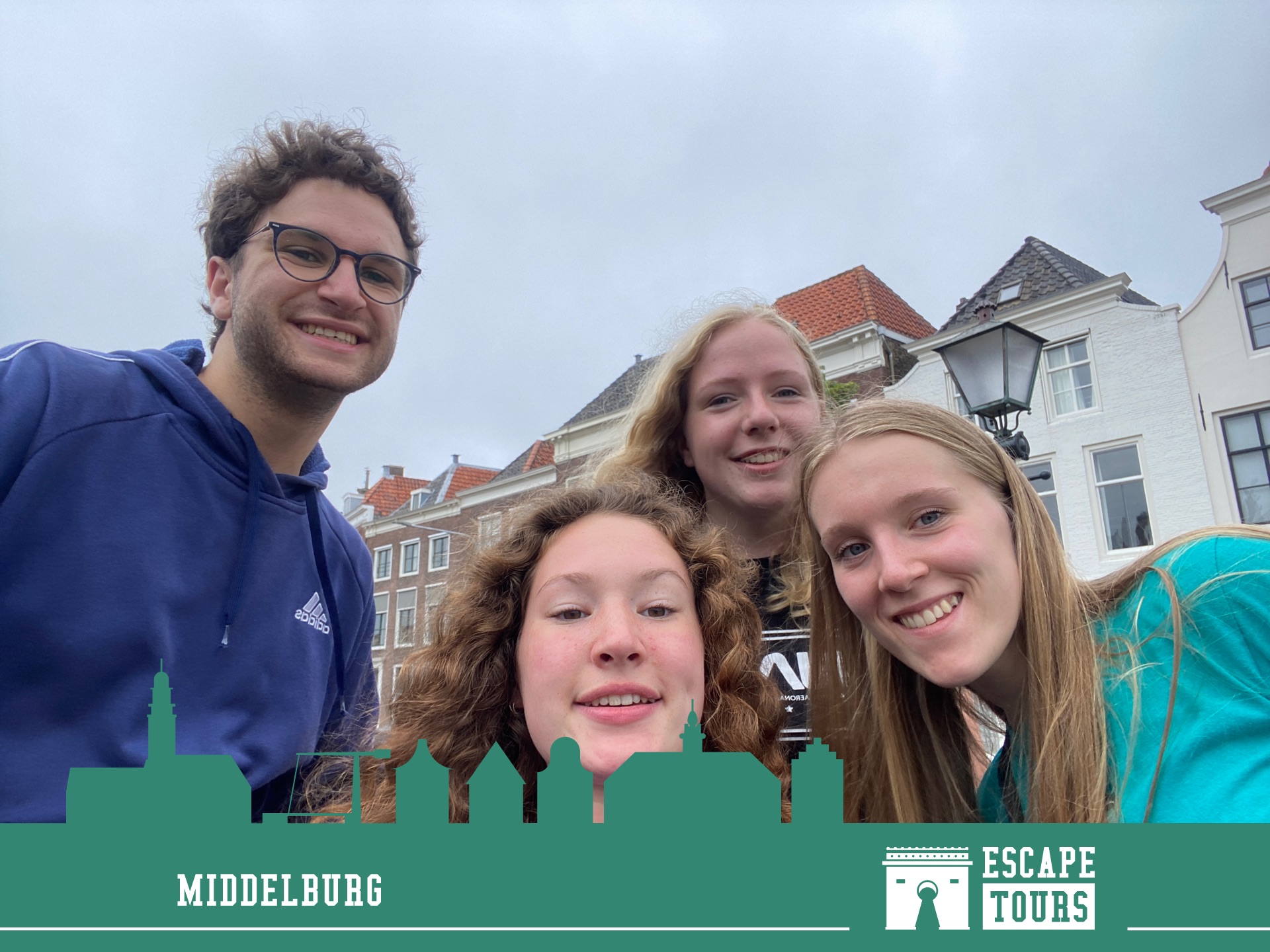 Gruppenfoto der Pilze
