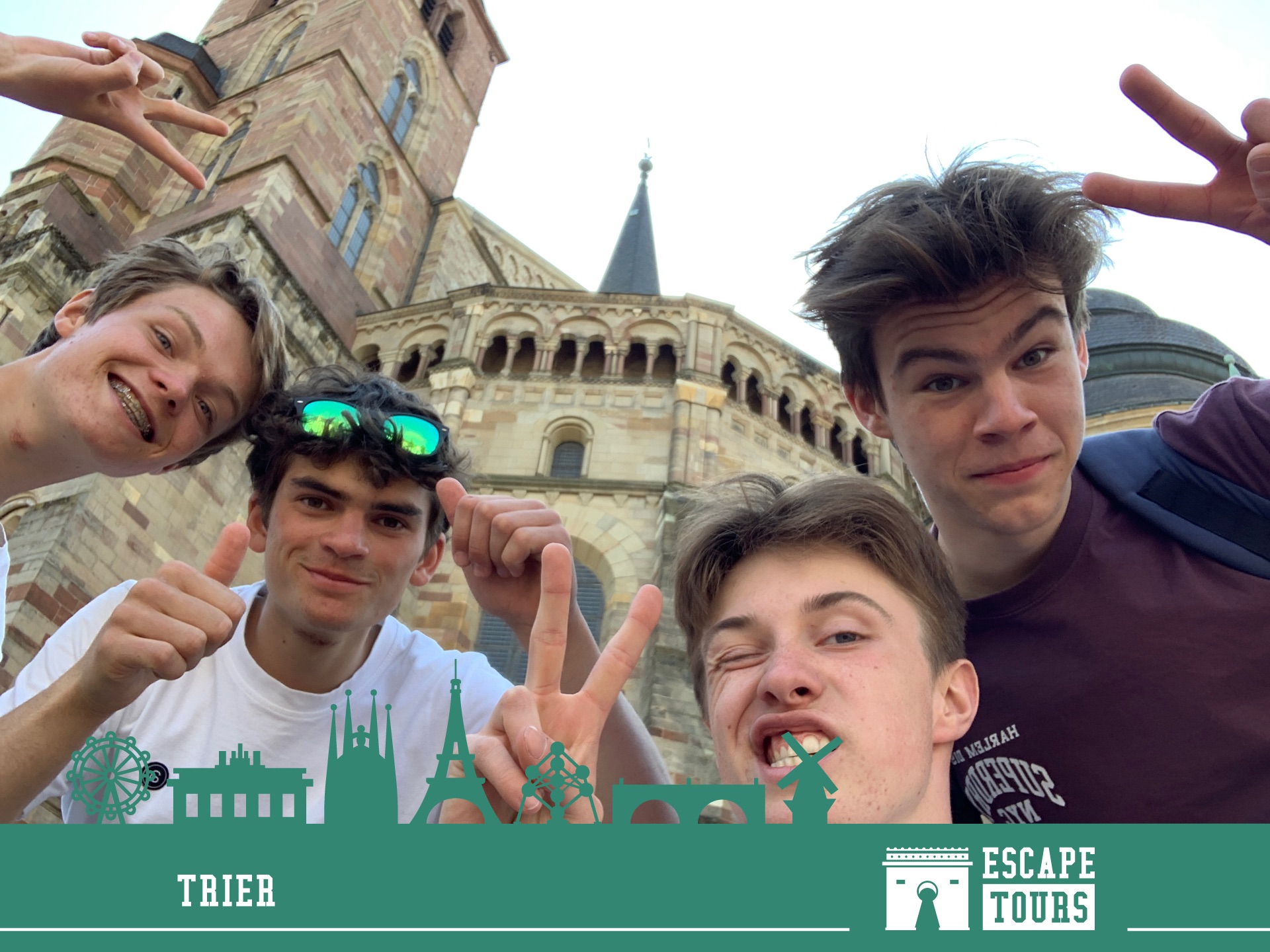 Teamfoto van ben dover