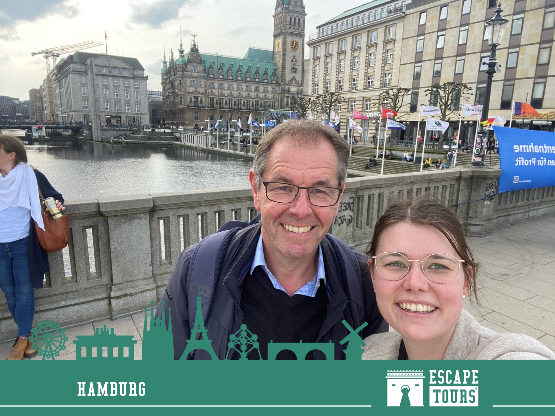 Teamfoto van Laura und J&ouml;rg