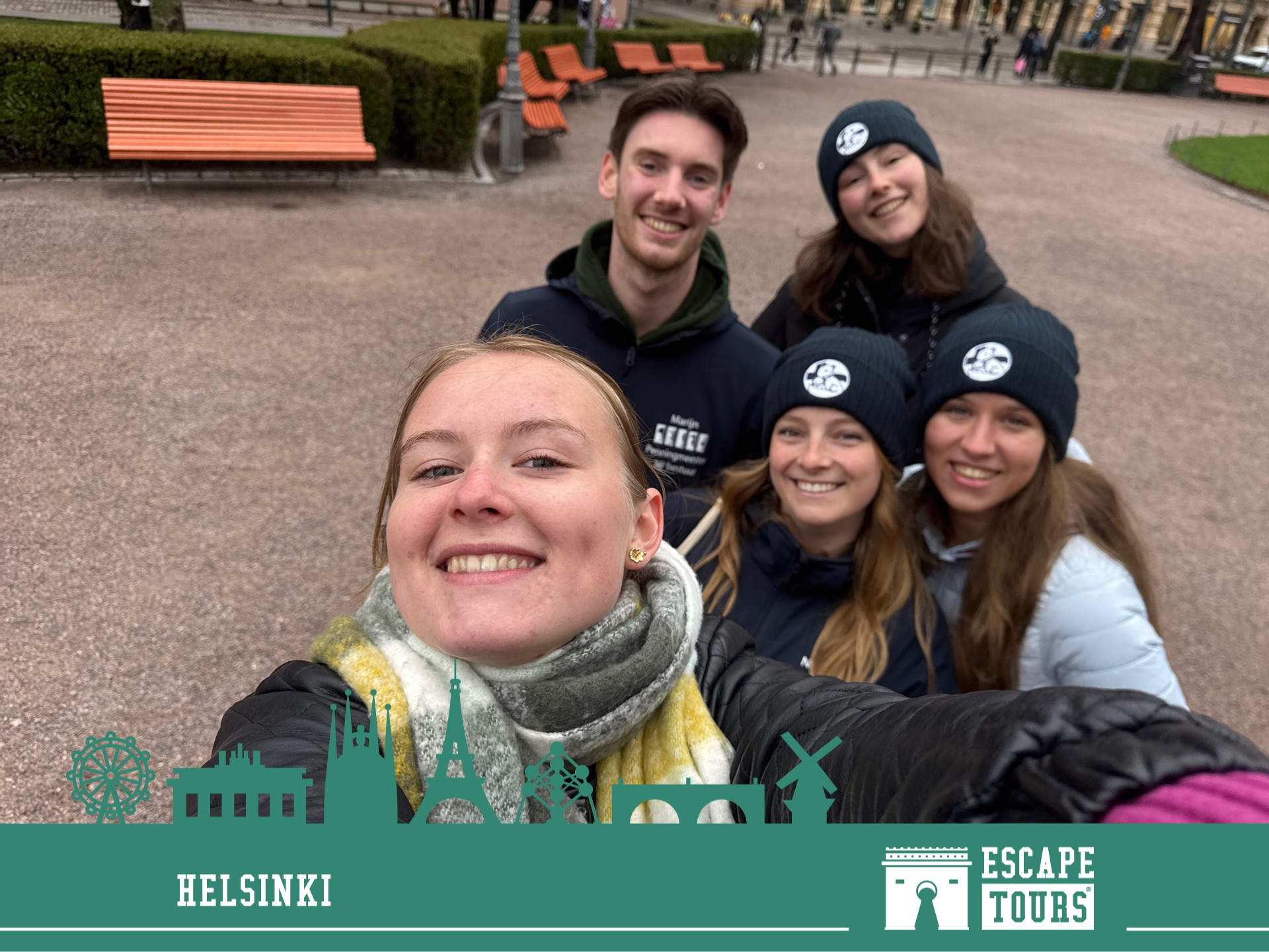 Teamfoto van Paaseitjes