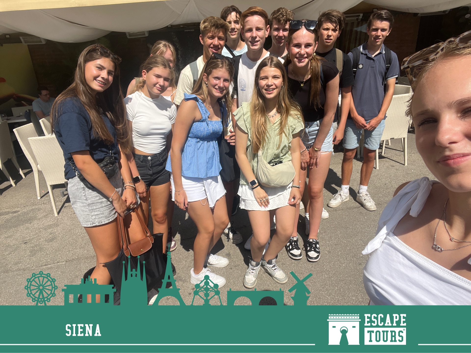 Teamfoto van Team Siena