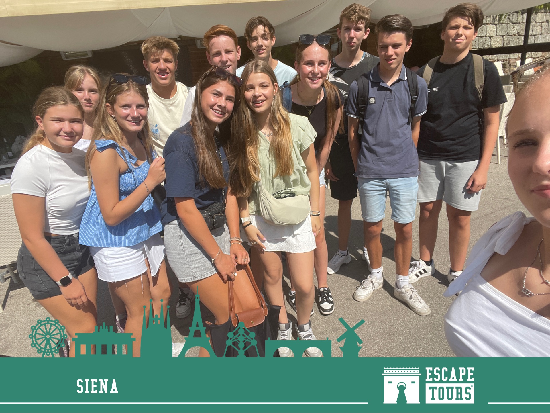 Teamfoto van Siena
