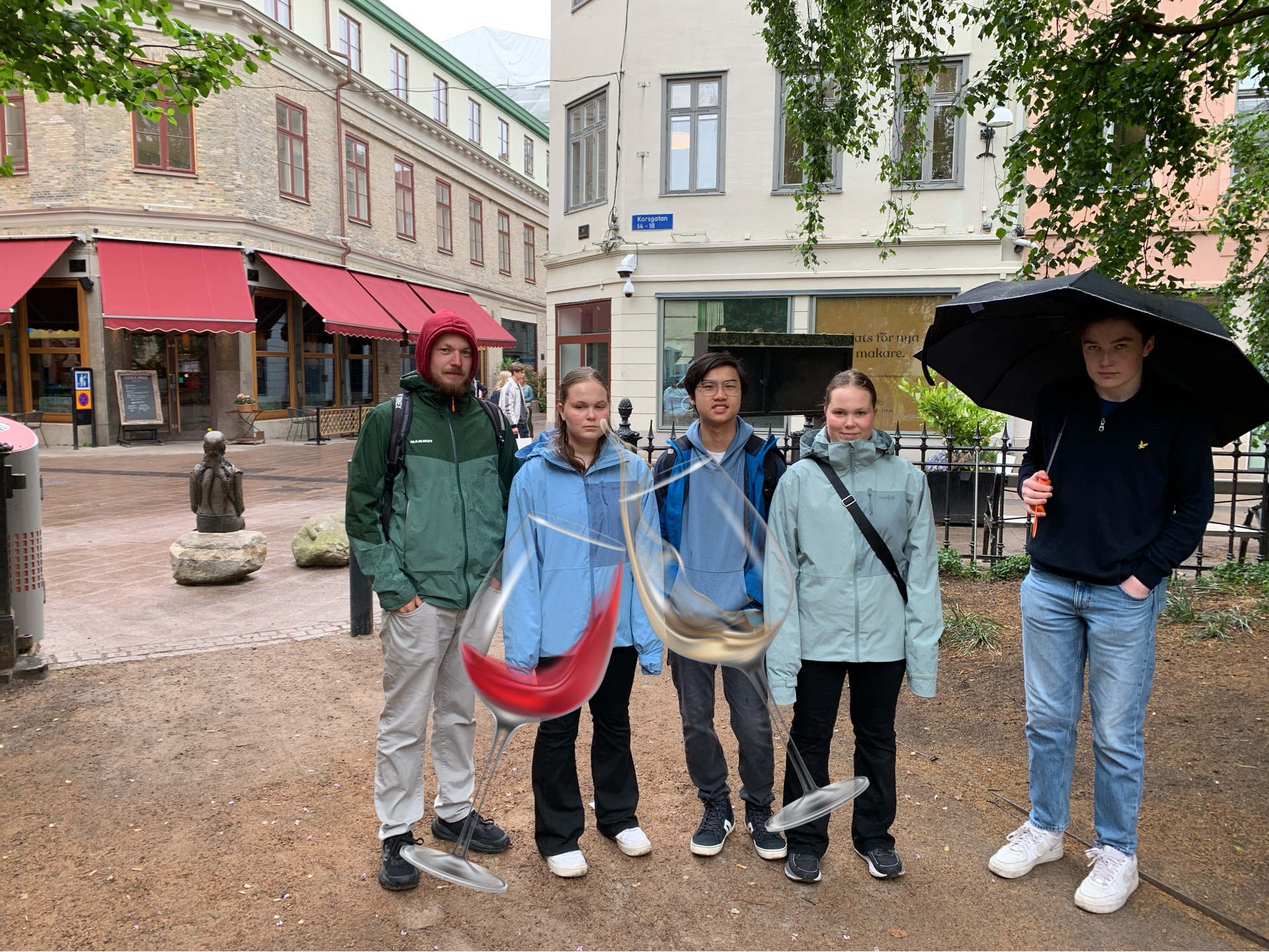 Teamfoto van Taperne