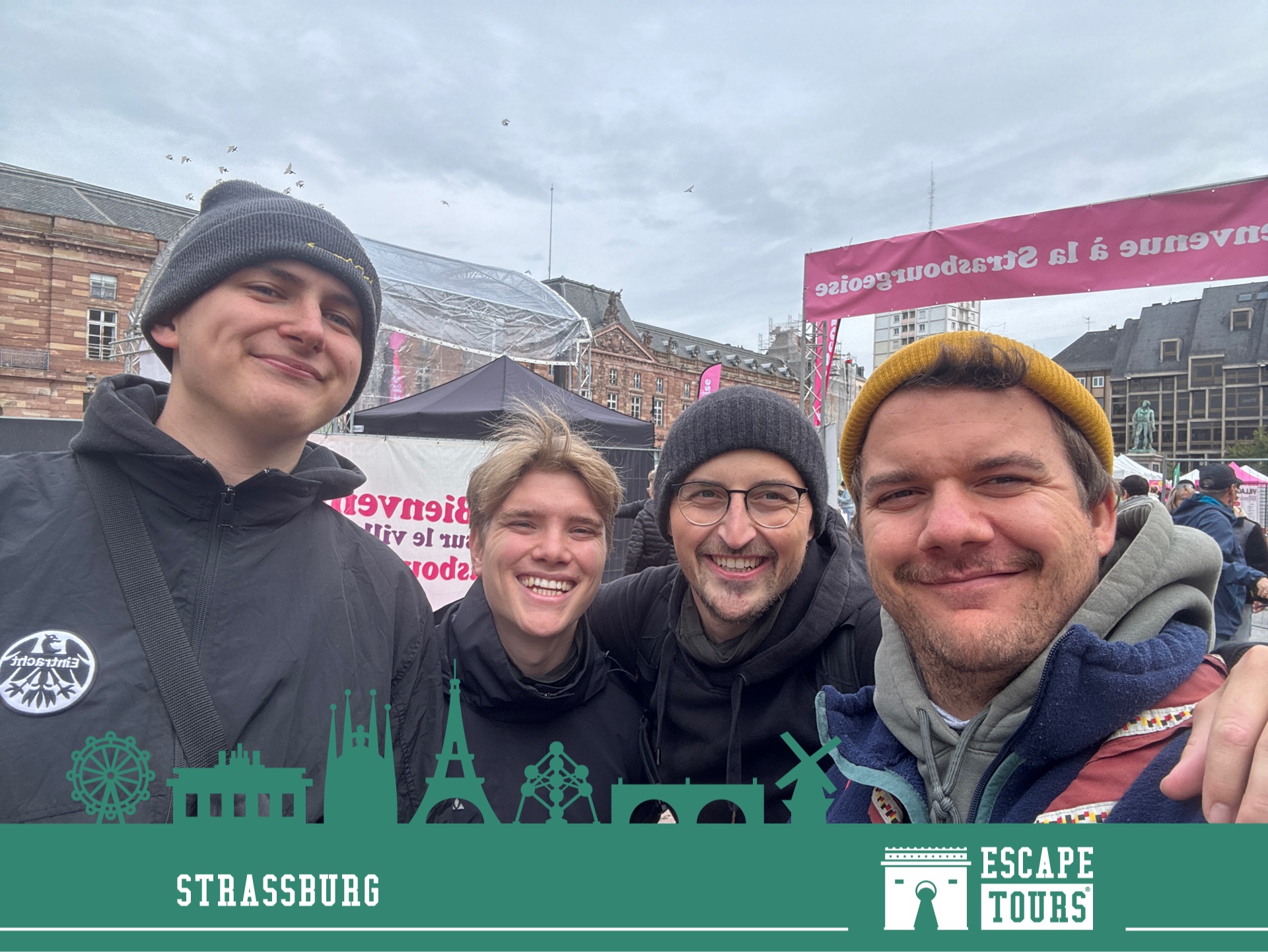 Teamfoto van GrMaJoLe