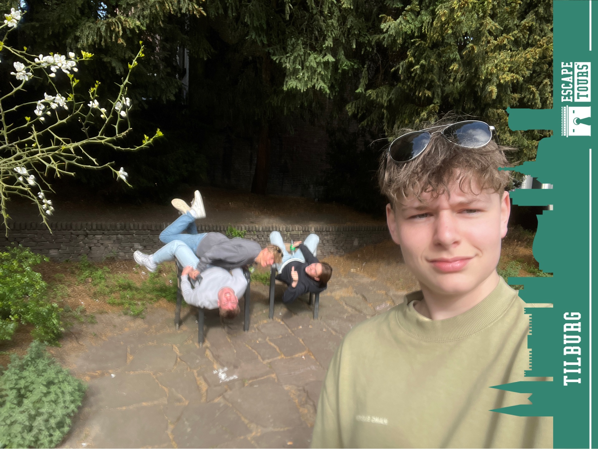 Teamfoto van De volbagsquad