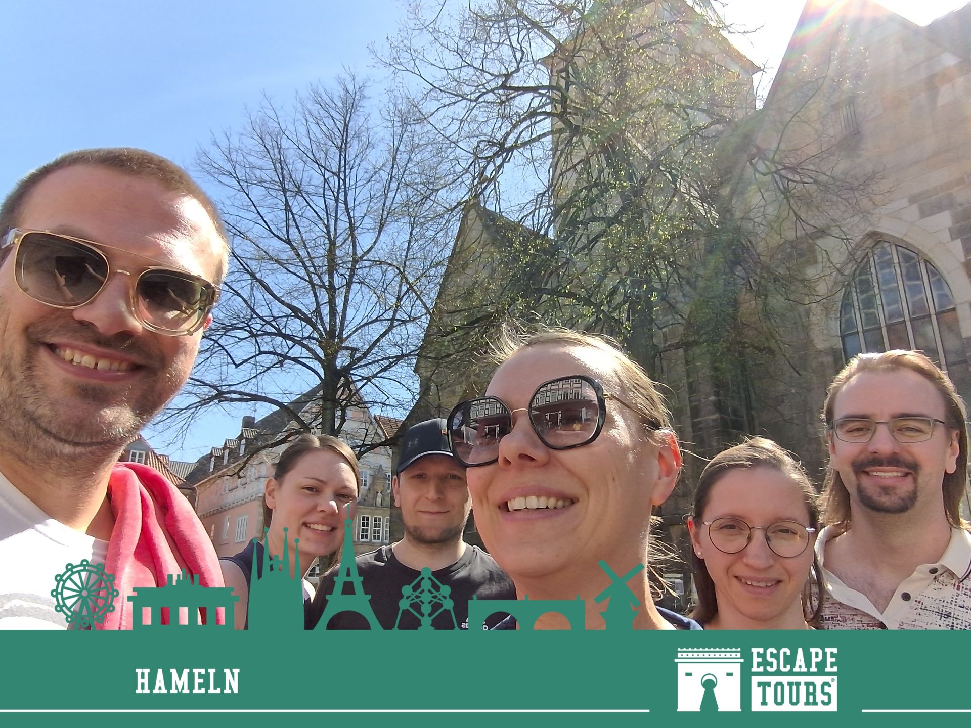 Teamfoto von Die6Flöten