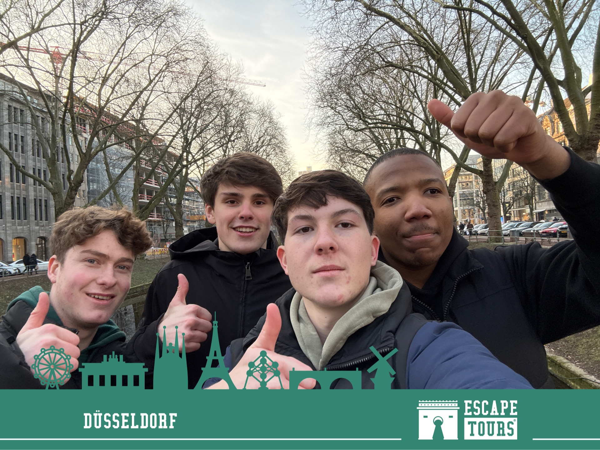 Teamfoto van De boys