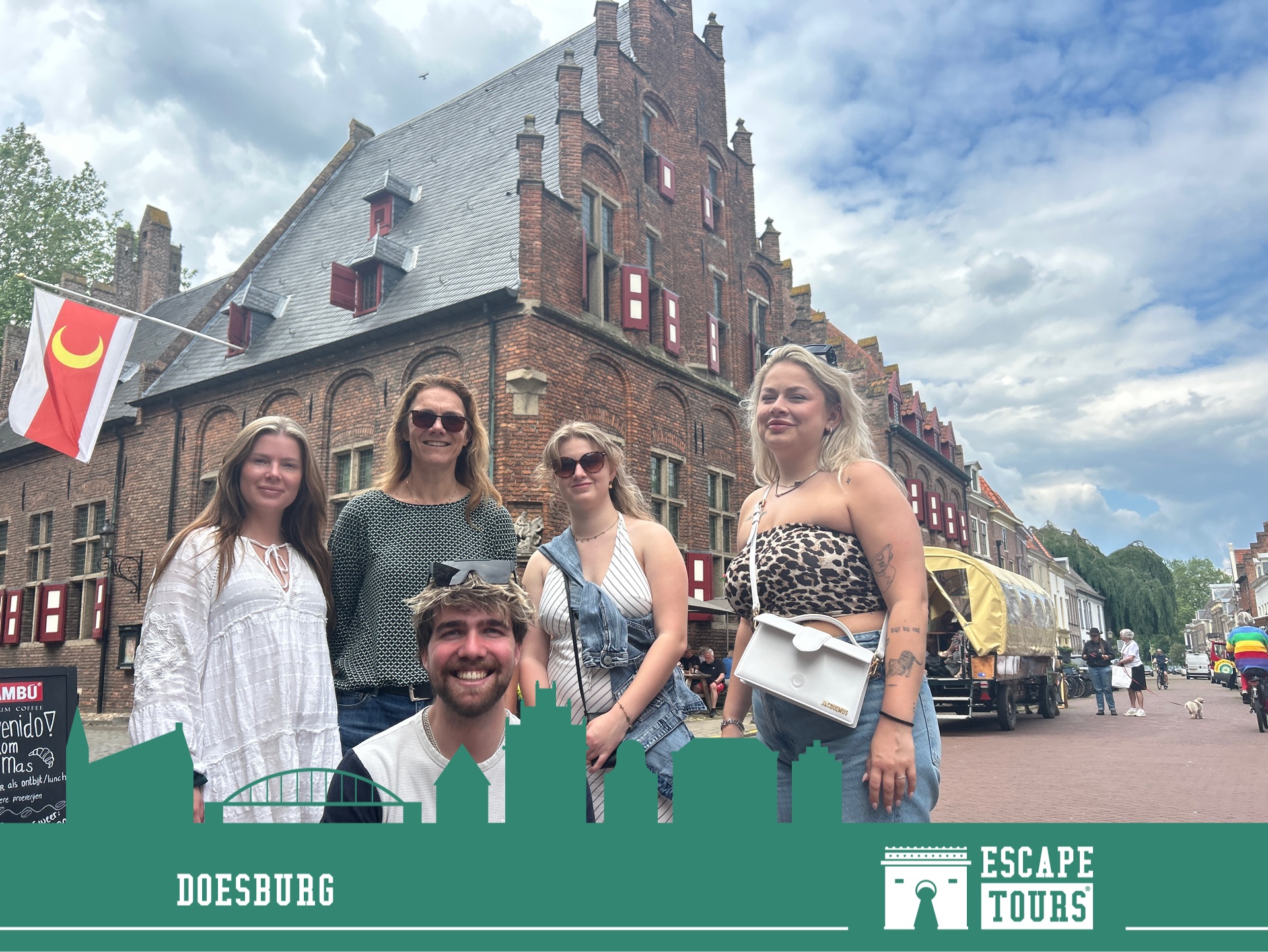Teamfoto van The girlies