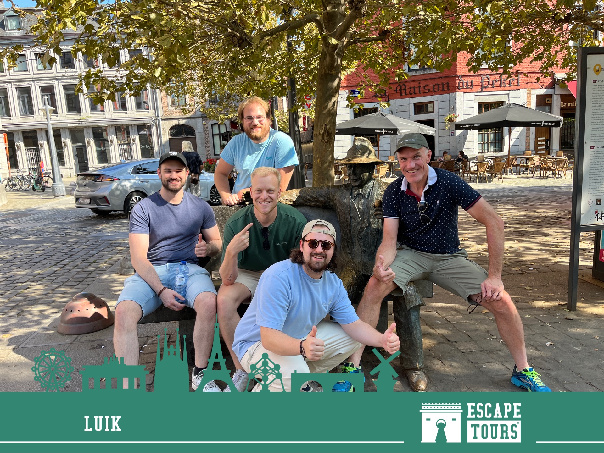 Teamfoto van Team Flex