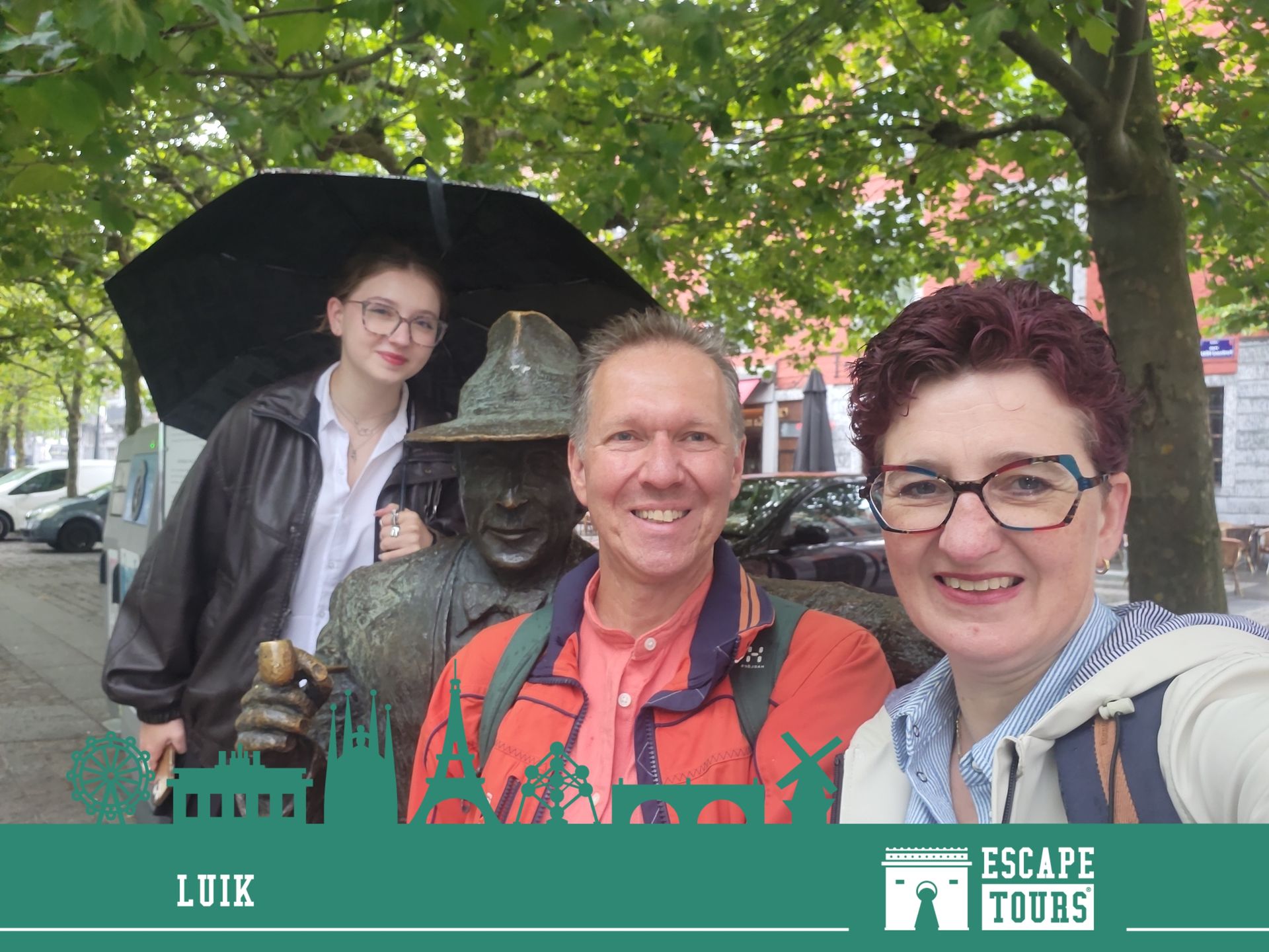 Teamfoto van Step uit Luik