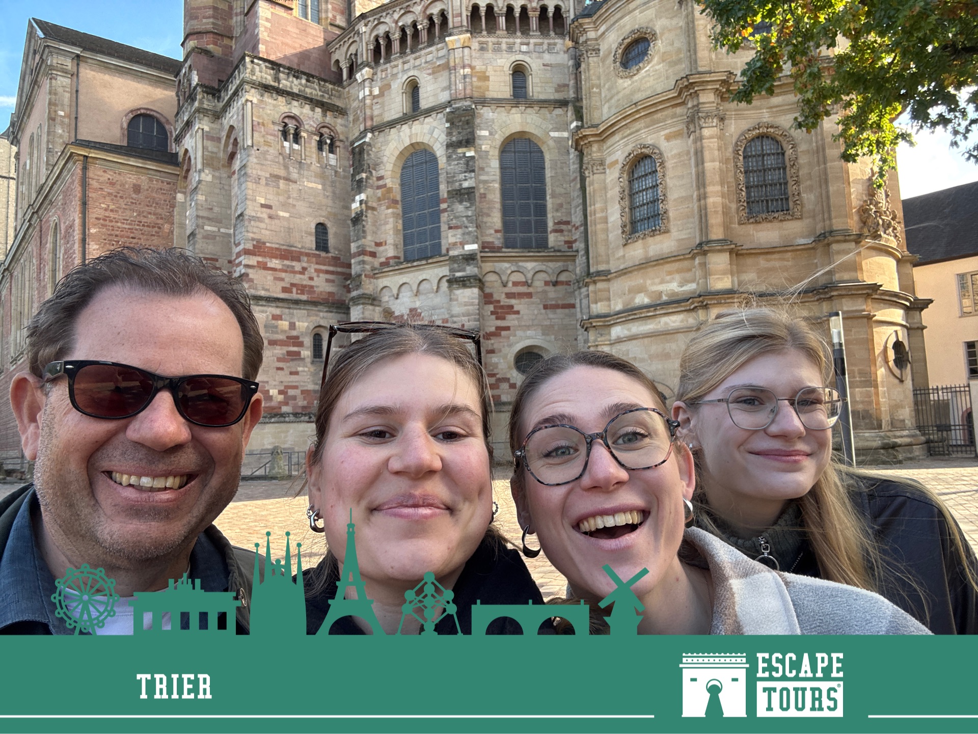 Teamfoto van Teamtaart