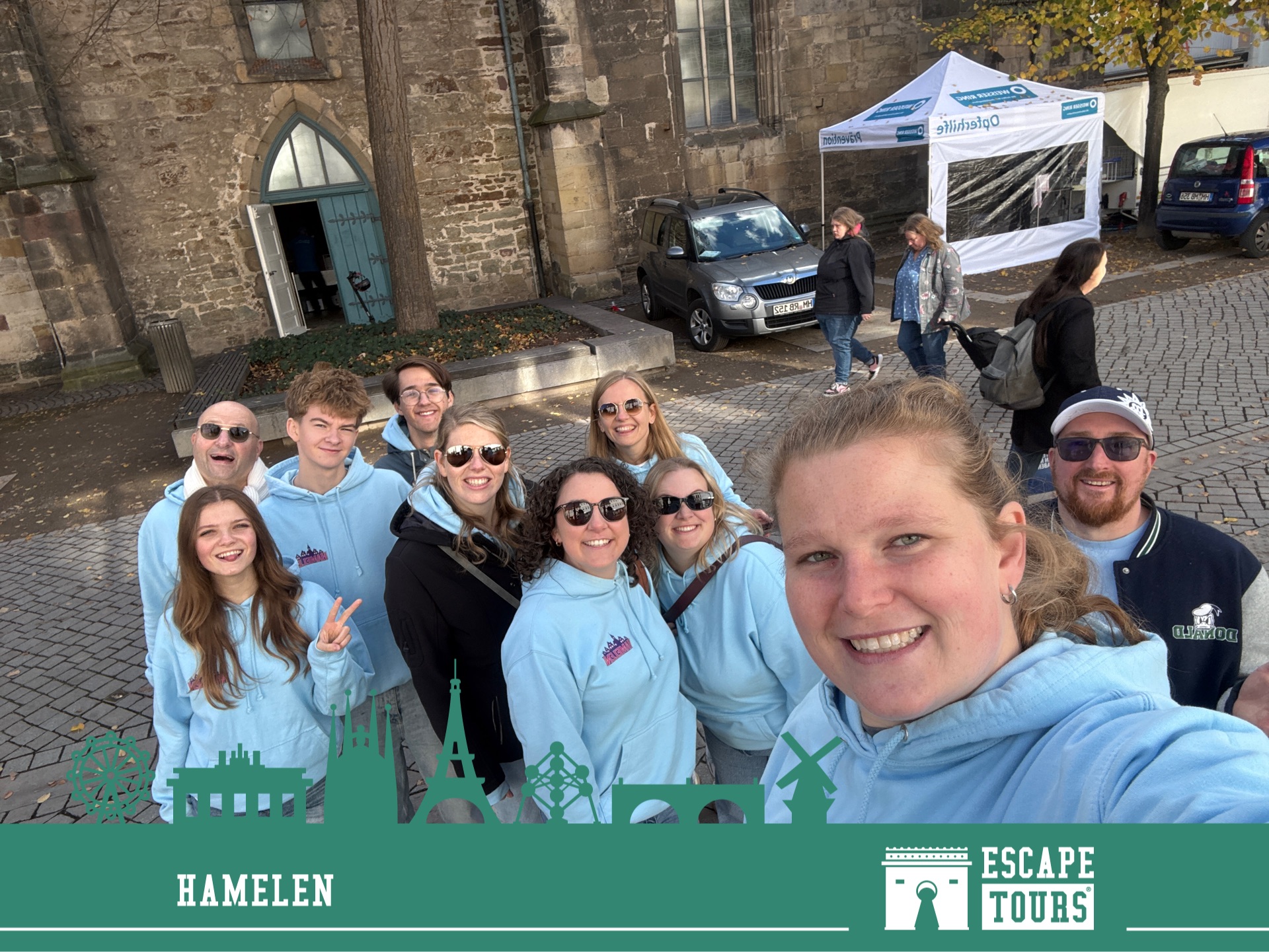 Teamfoto von TAGO Gang