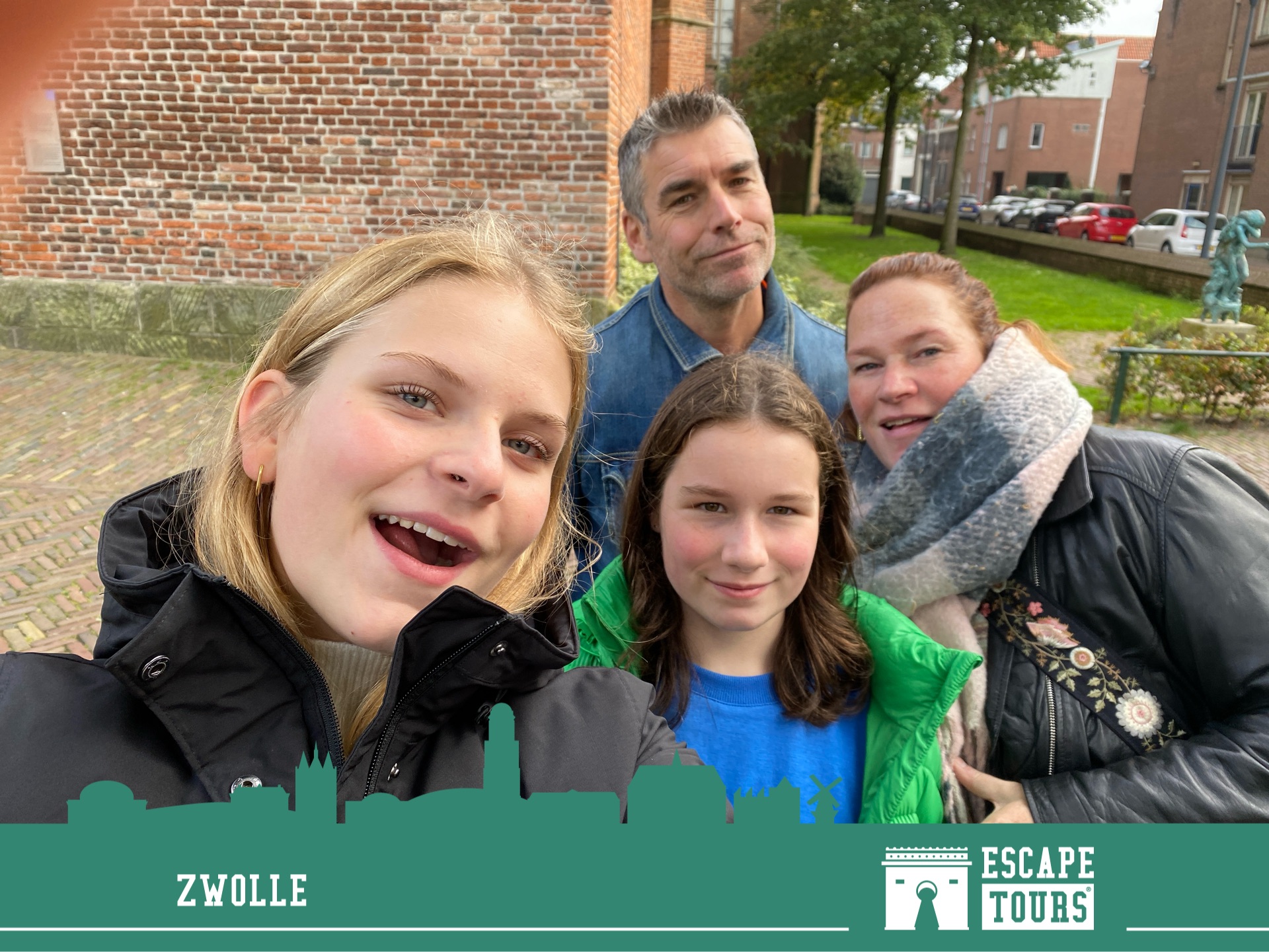 Gruppenfoto der Familie Broersen