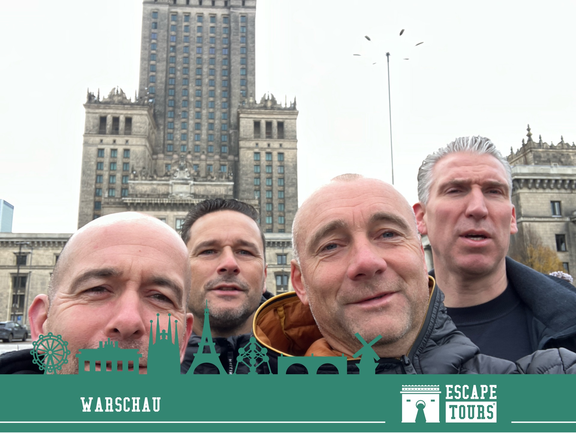 Teamfoto van Badgasten