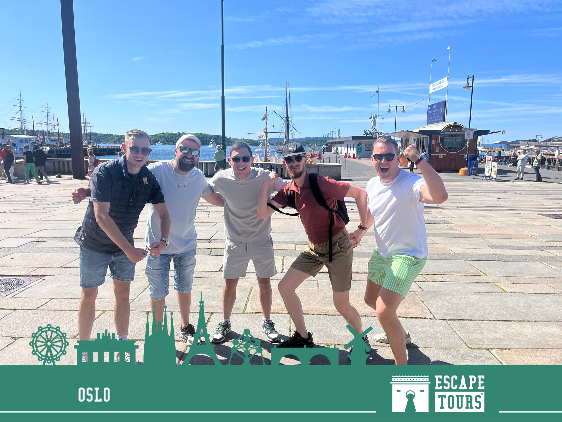 The Oslo team photo without L is also at home