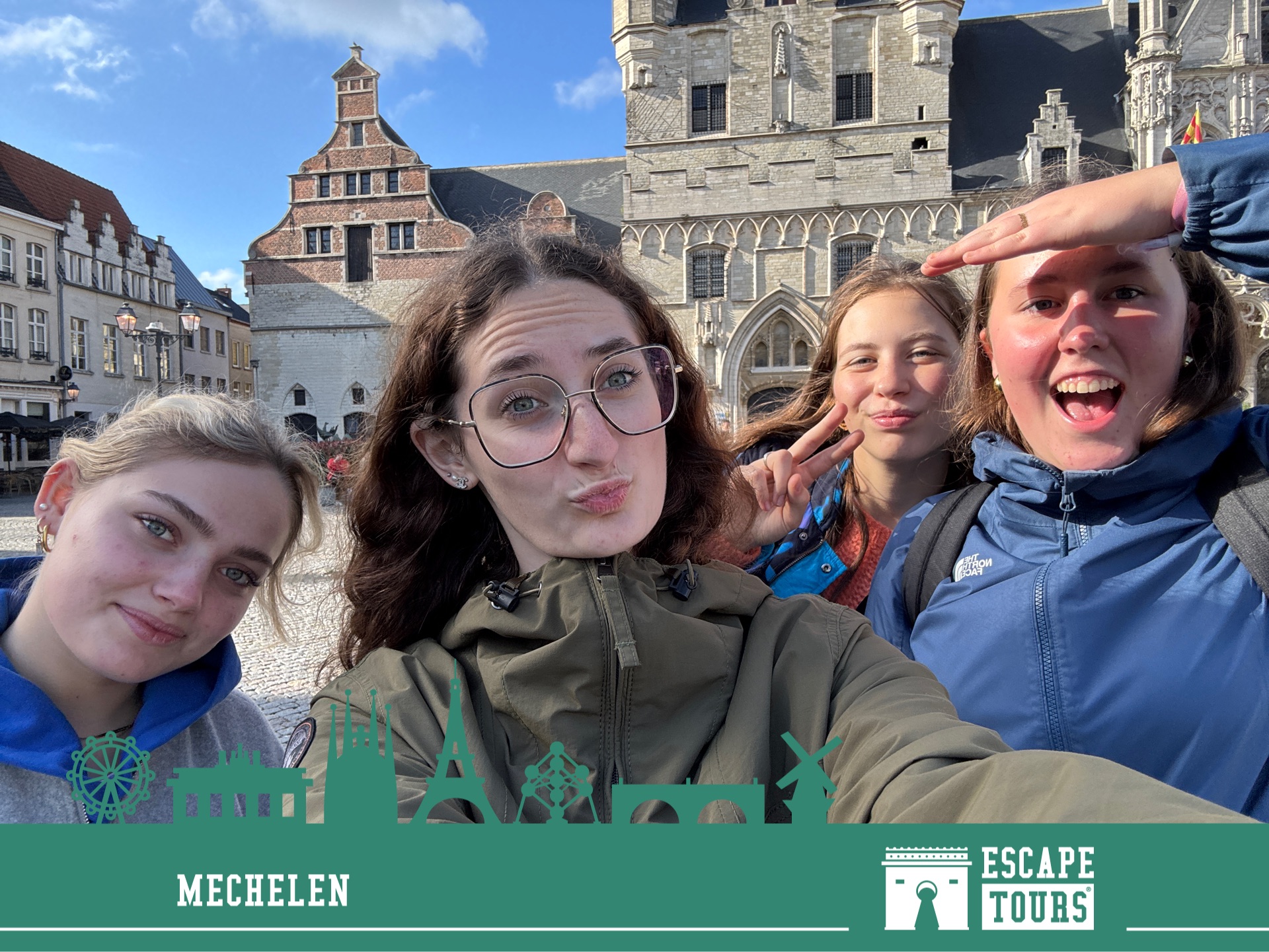 Teamfoto van The Super Four