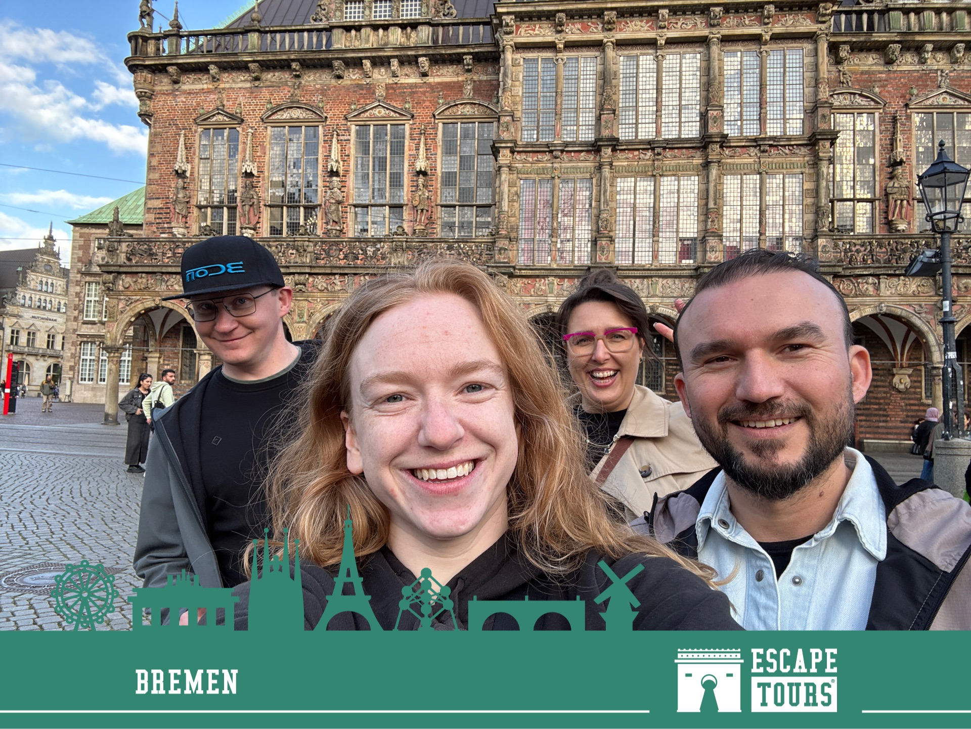 Teamfoto van Fastest green