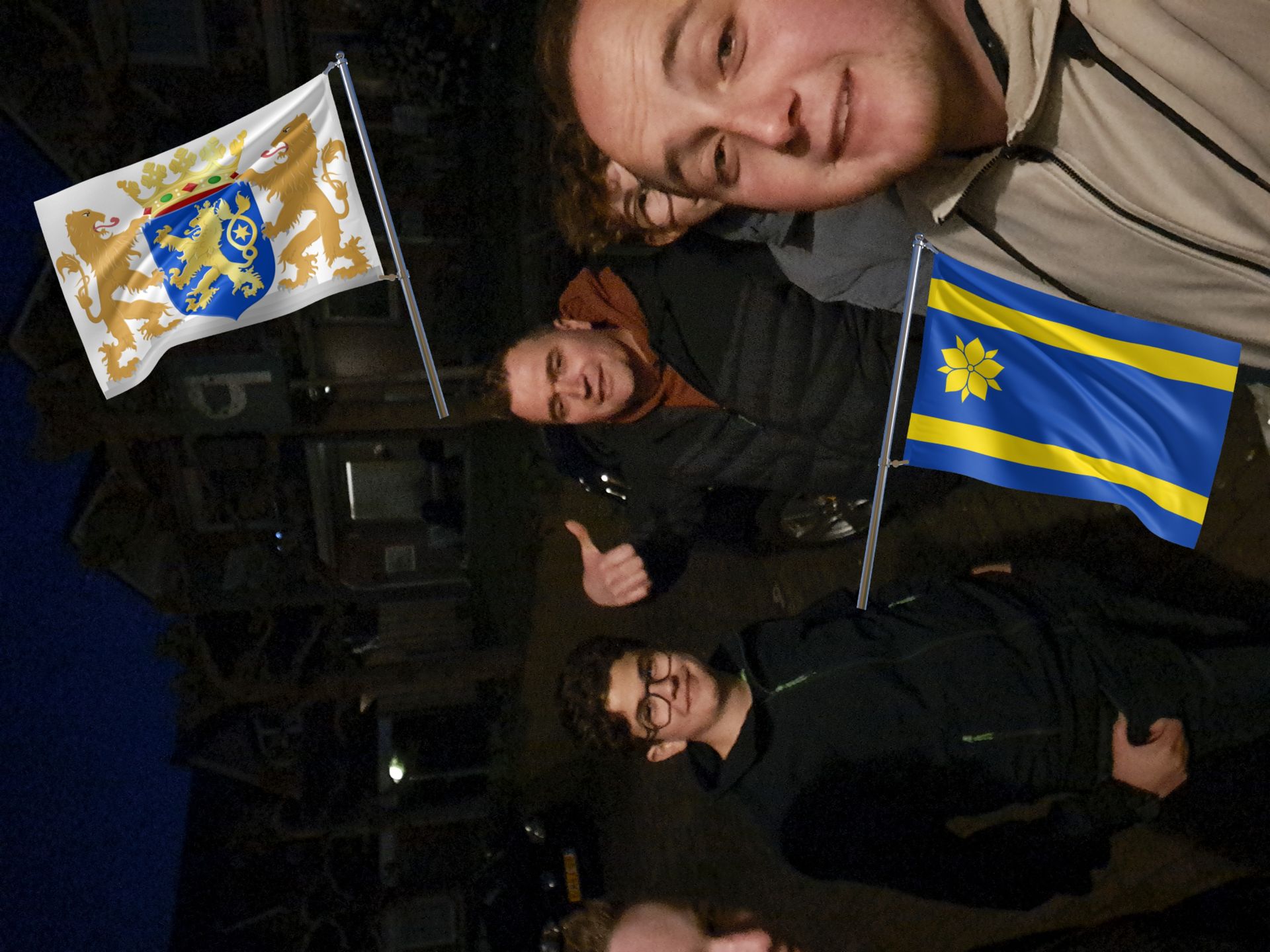 Teamfoto van De snoeperds