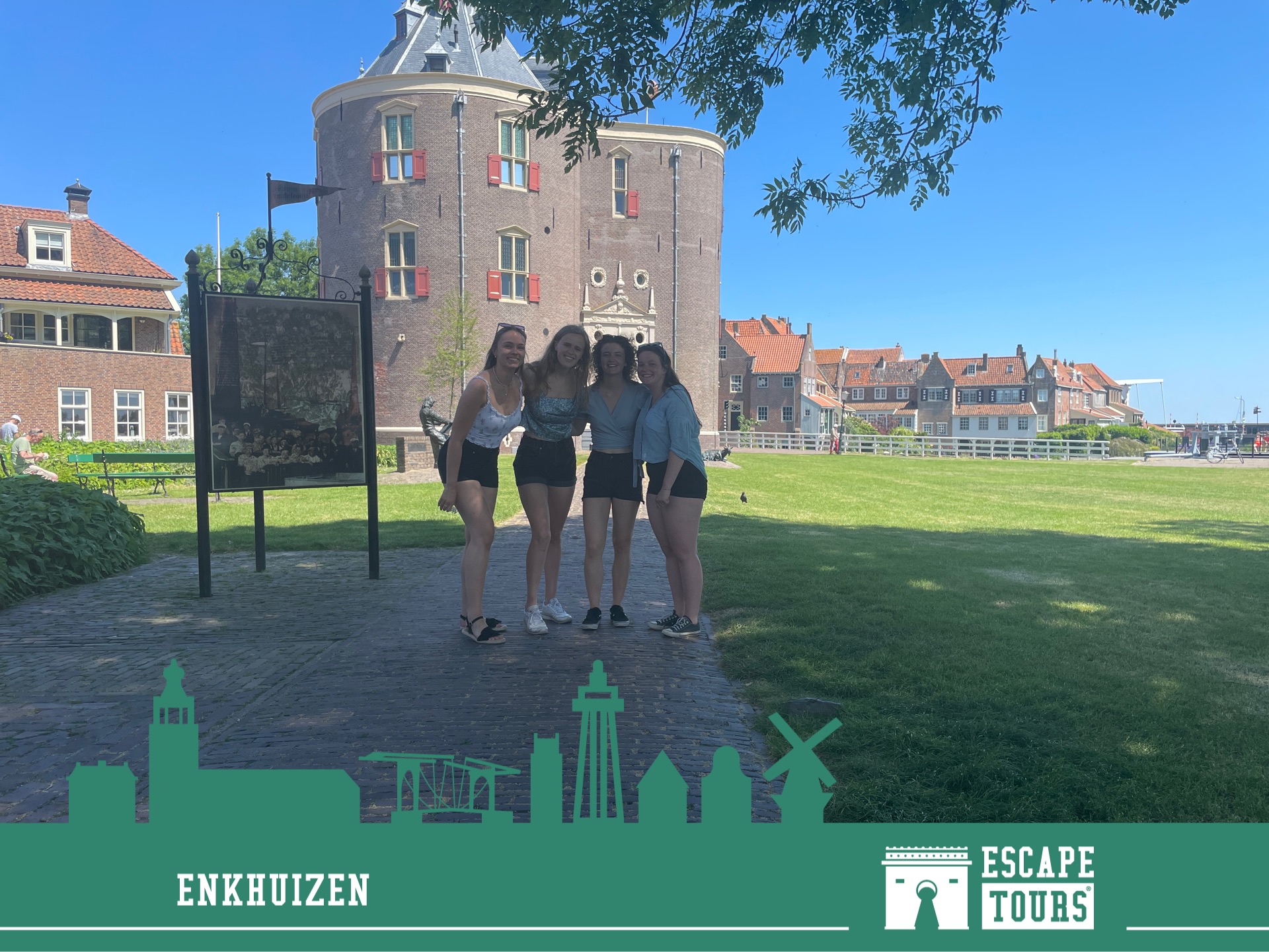 Teamfoto van Blauwe Ridders