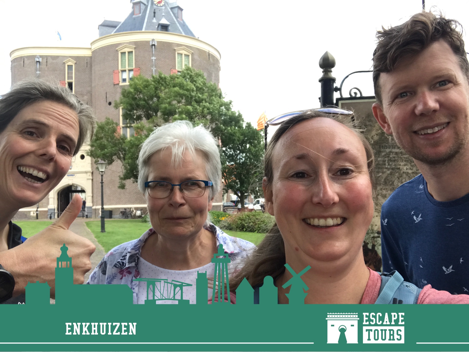 Teamfoto van Koeien