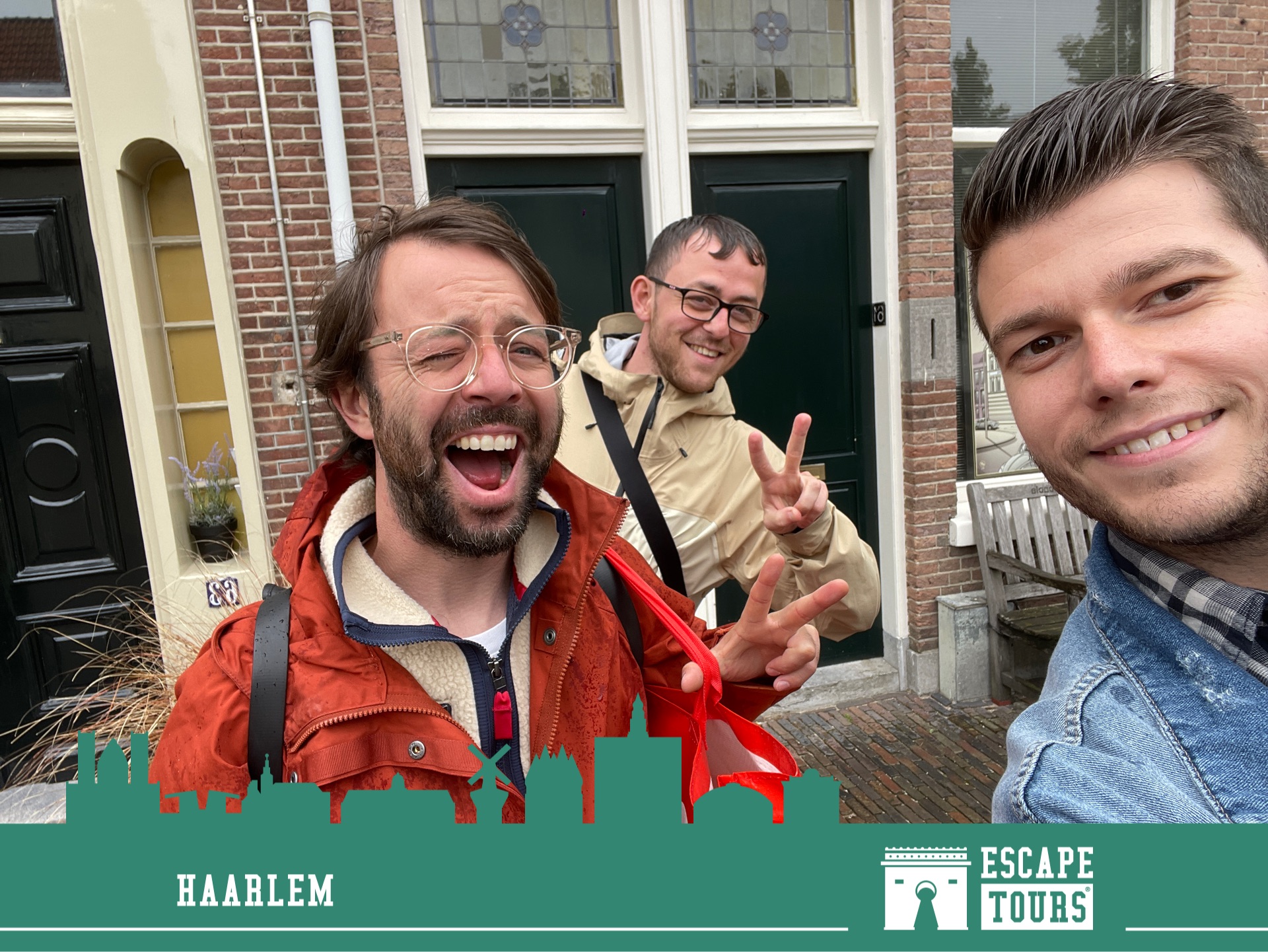Teamfoto van Team Gratis