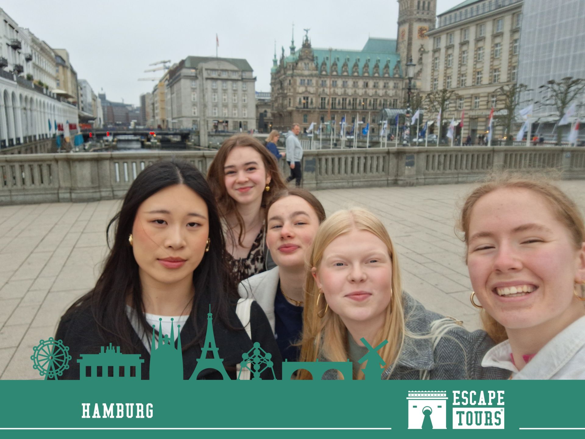 Teamfoto van Fabulous Five