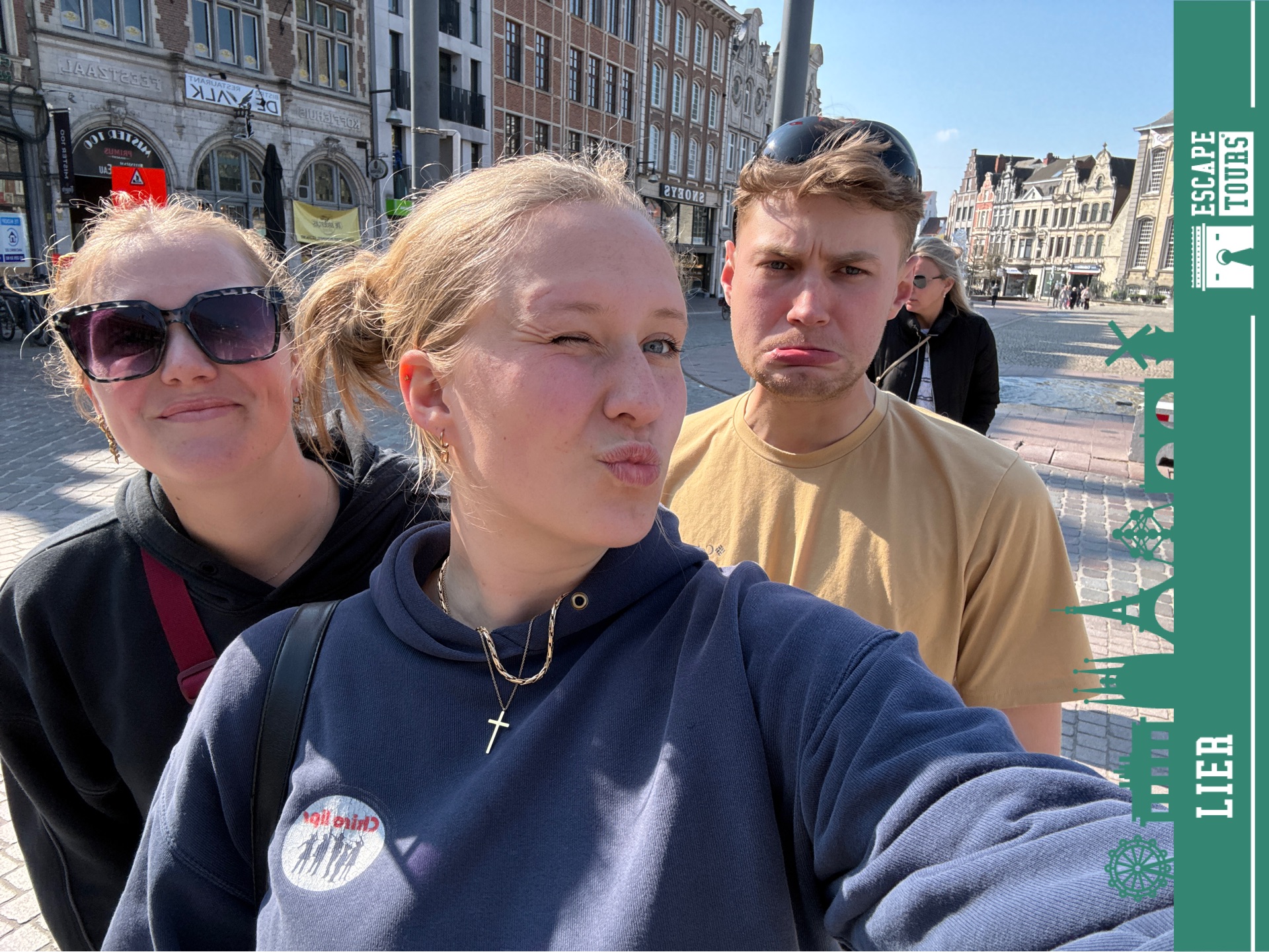 Teamfoto van De geplukte wortels