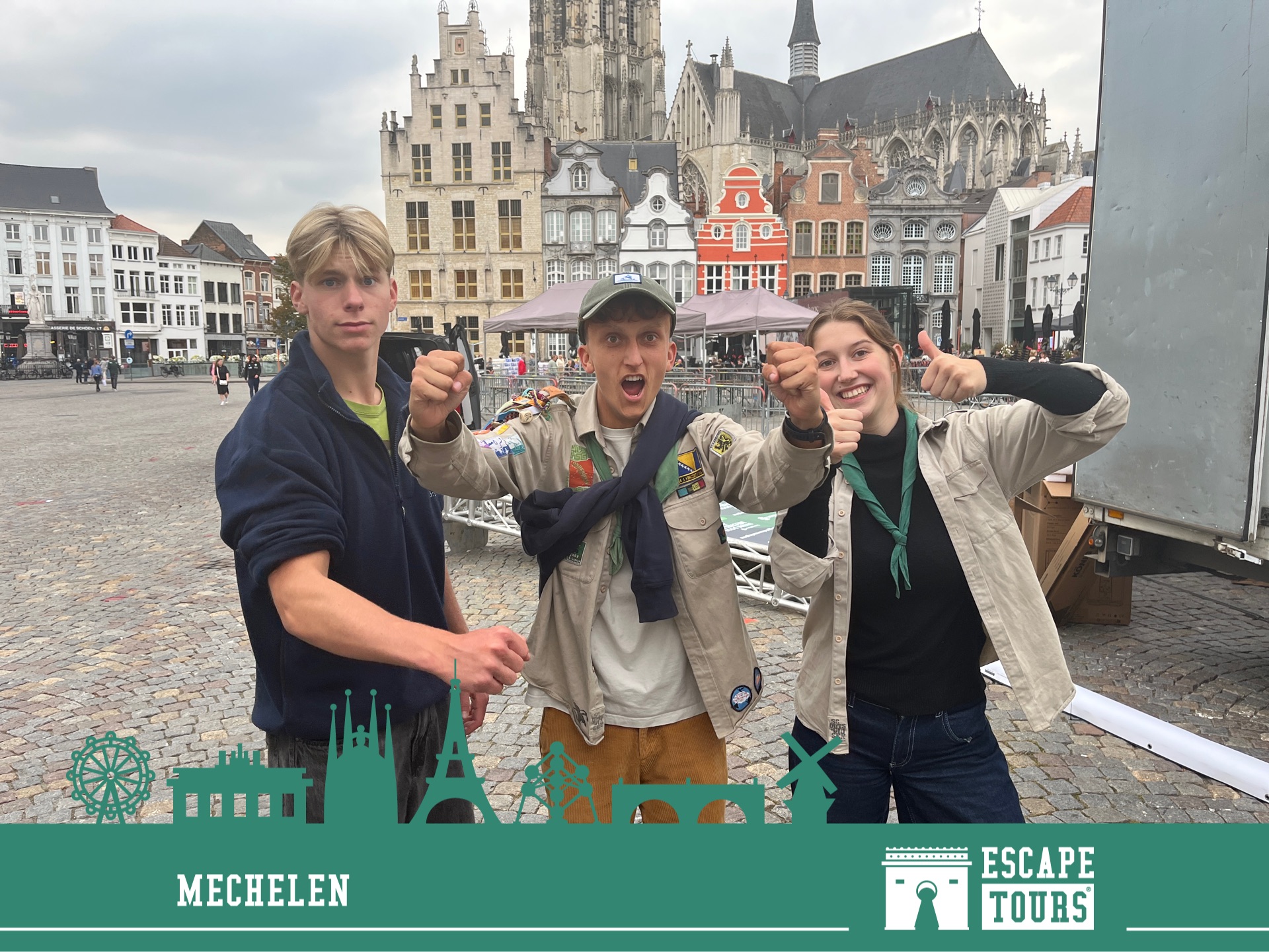 Teamfoto van Kapoenen 