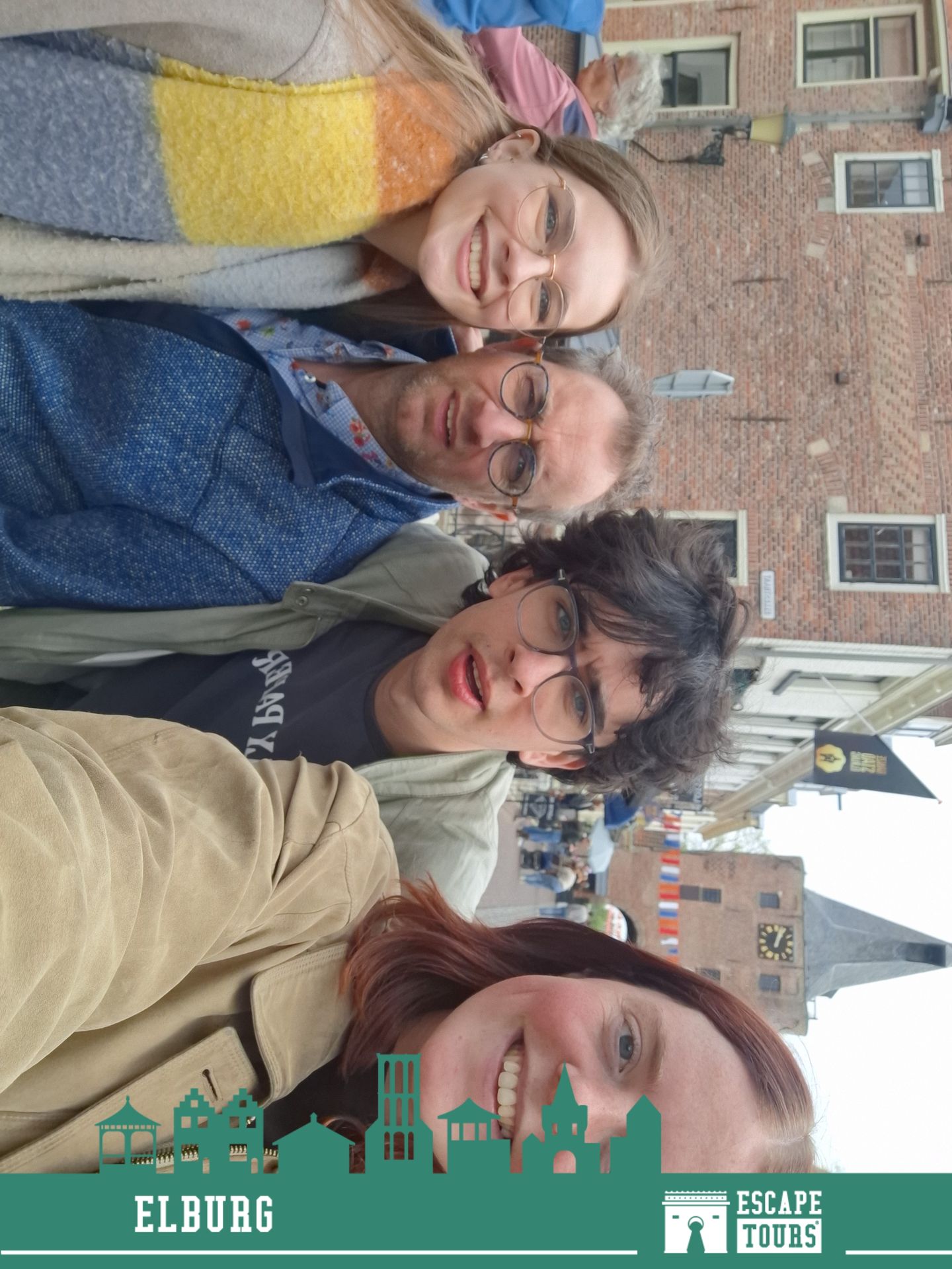 Teamfoto van Iemand moet de eerste zijn