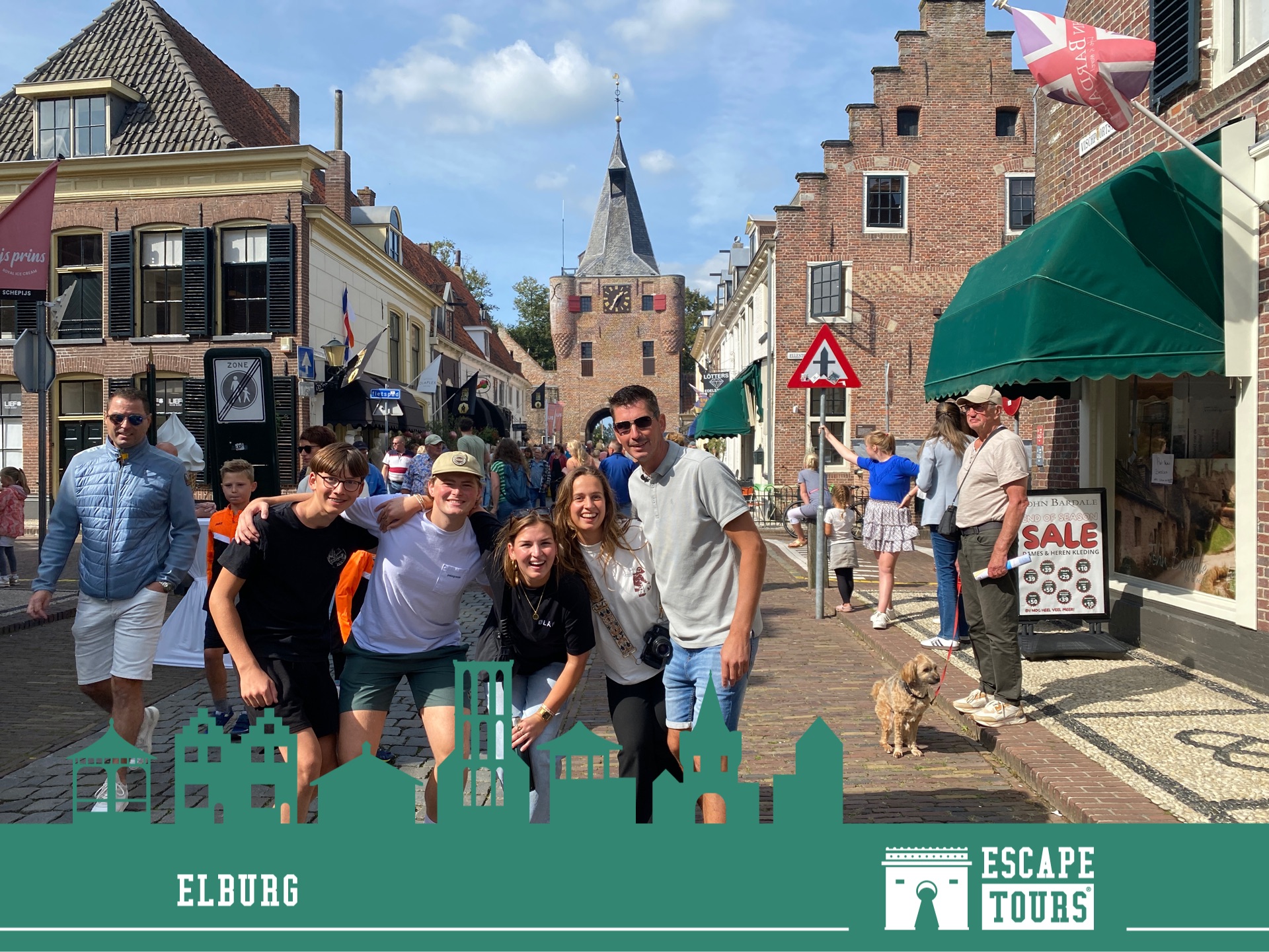 Teamfoto van BrainCrackers