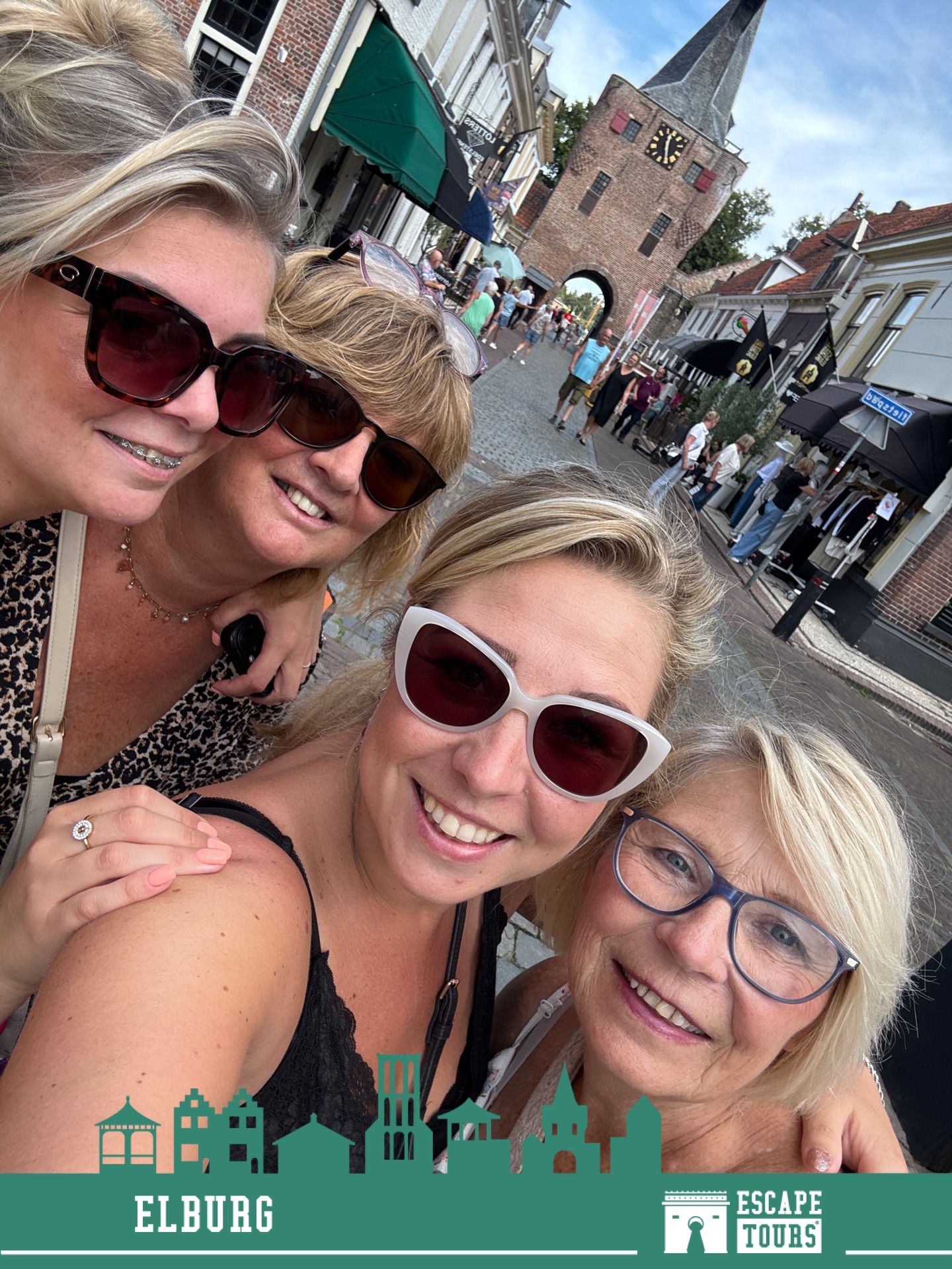 Teamfoto van Shopping queens