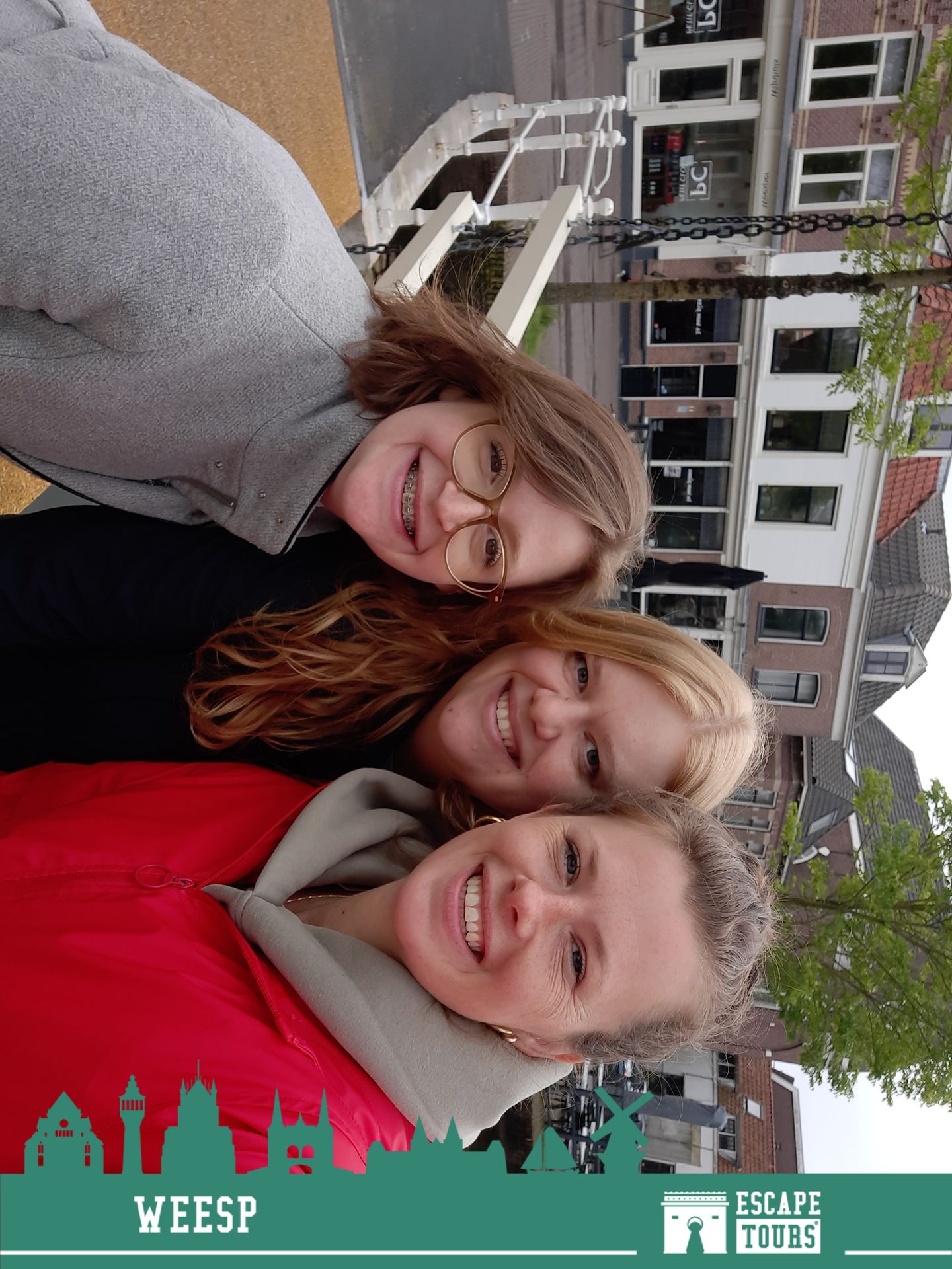 Teamfoto van Baken stad girls